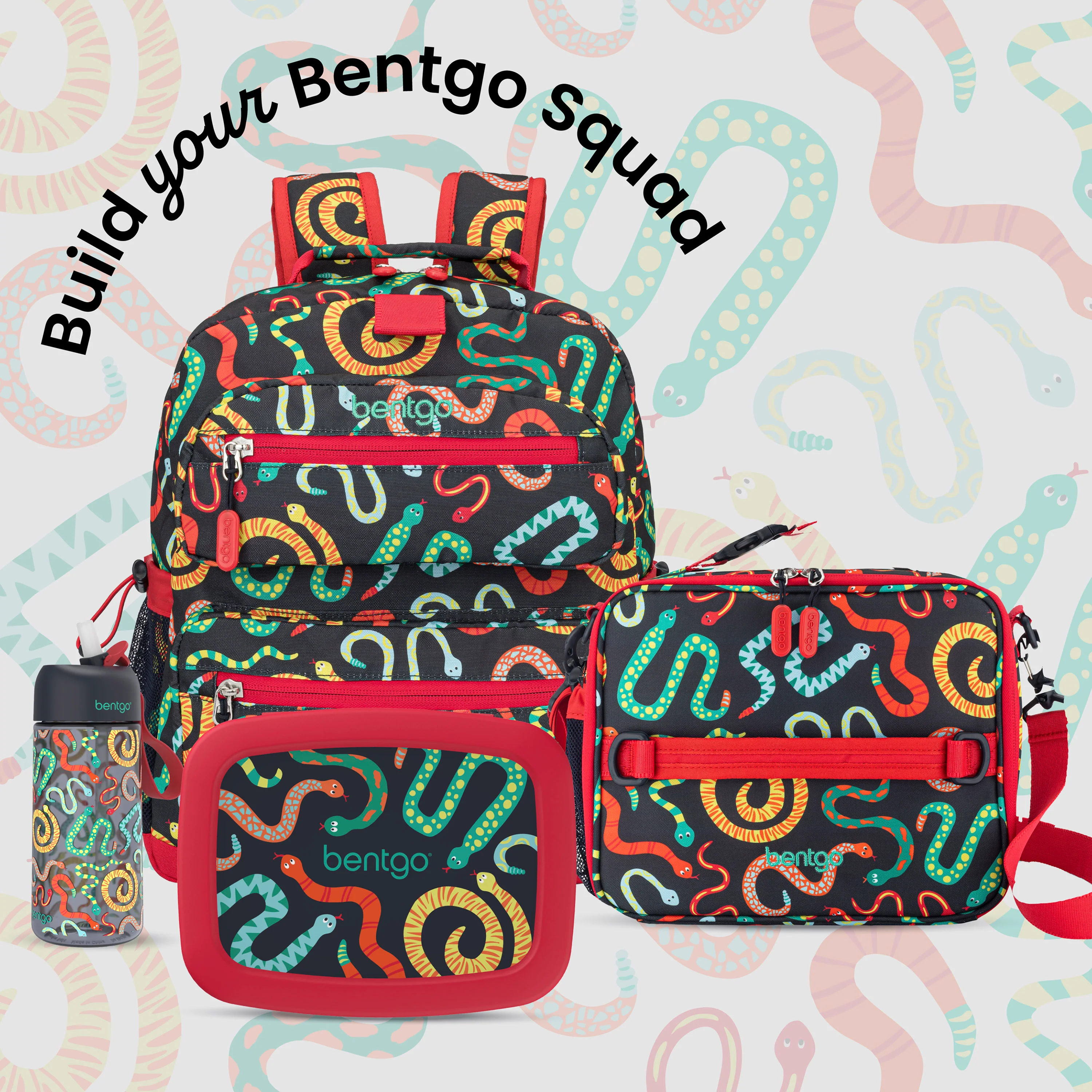 Bentgo Kids Prints Backpack - Sssnakes - Image 62