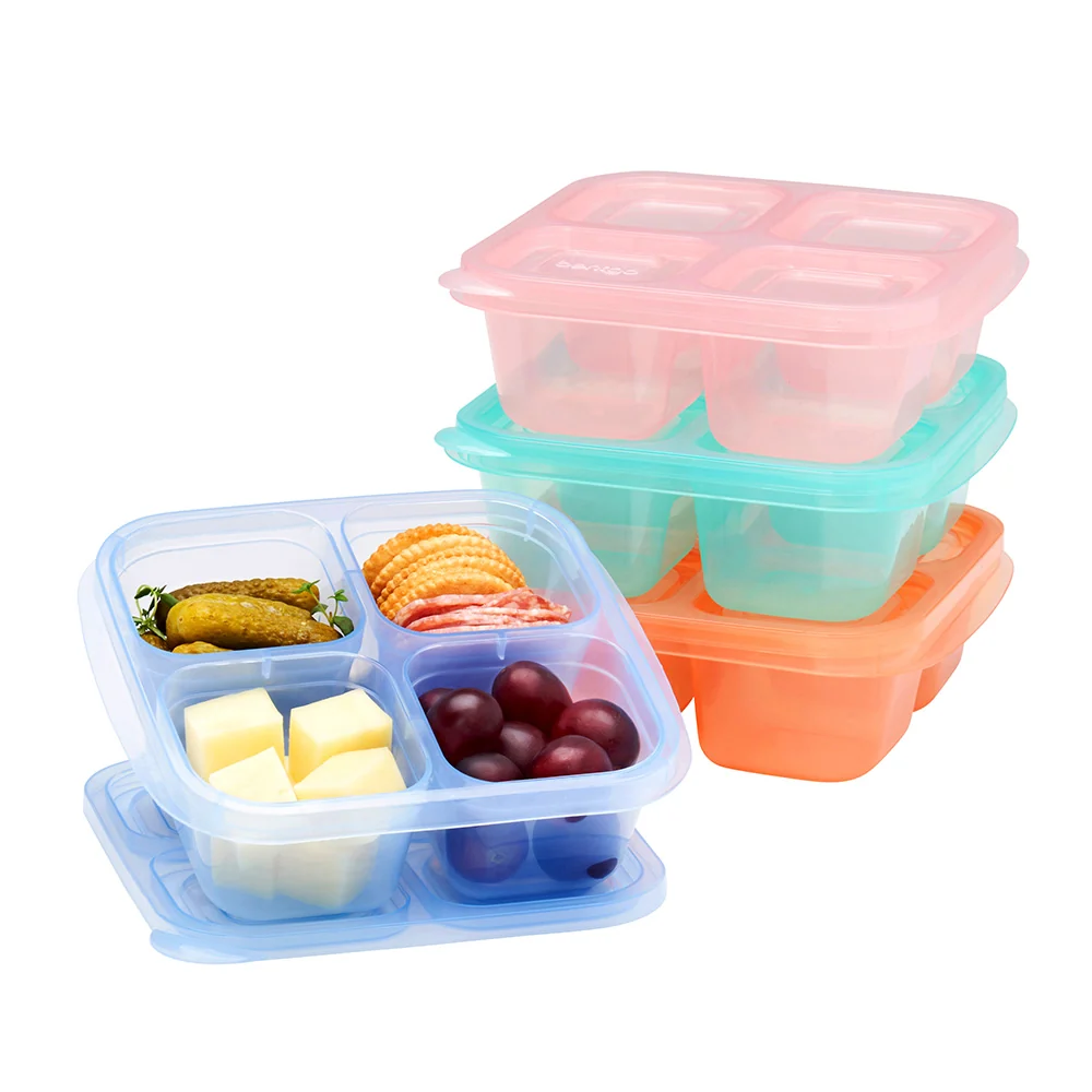 Bentgo Easyboxes 4-Compartment Snack Containers 8-Piece Set - Brights - Image 28