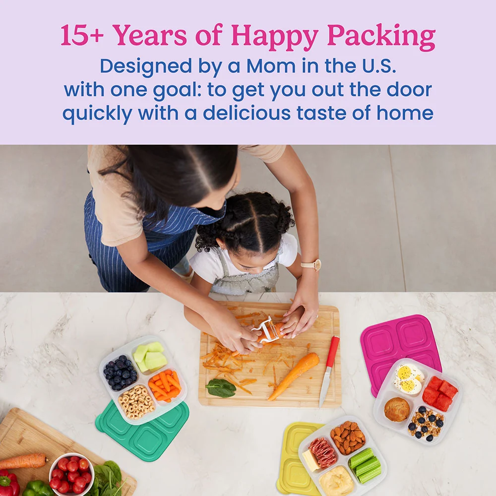 Bentgo Easyboxes 4-Compartment Snack Containers 8-Piece Set - Brights - Image 13