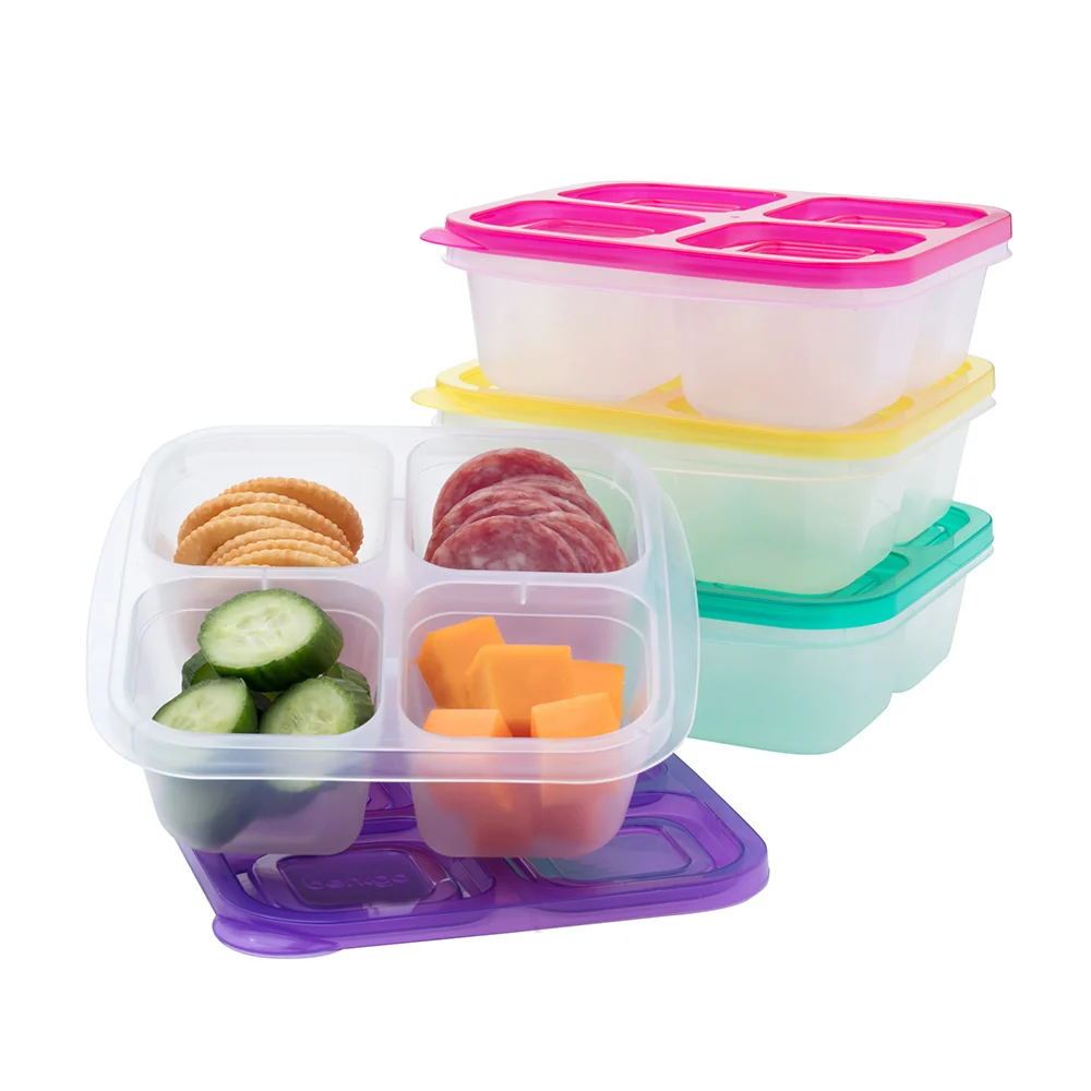 Bentgo Easyboxes 4-Compartment Snack Containers 8-Piece Set - Brights - Image 10