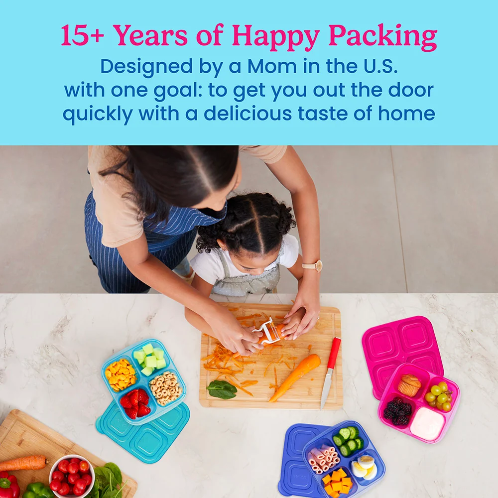 Bentgo Easyboxes 4-Compartment Snack Containers 8-Piece Set - Brights - Image 22