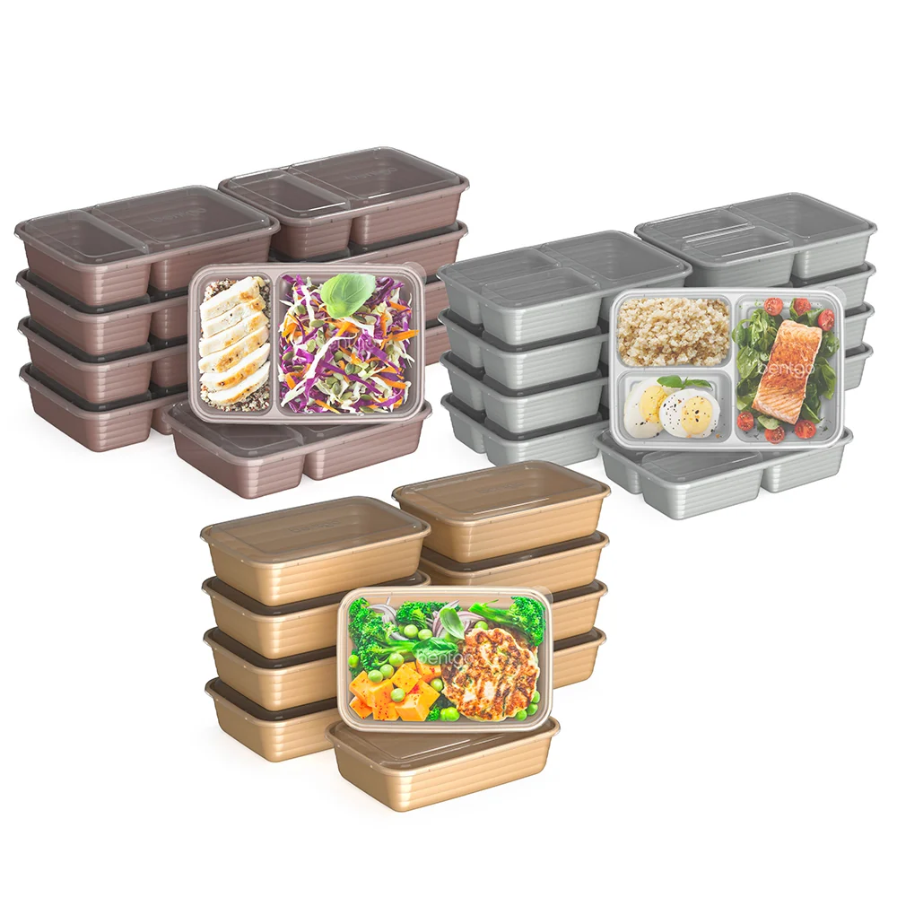 Bentgo Prep 60-Piece Meal Prep Kit - Floral Pastels