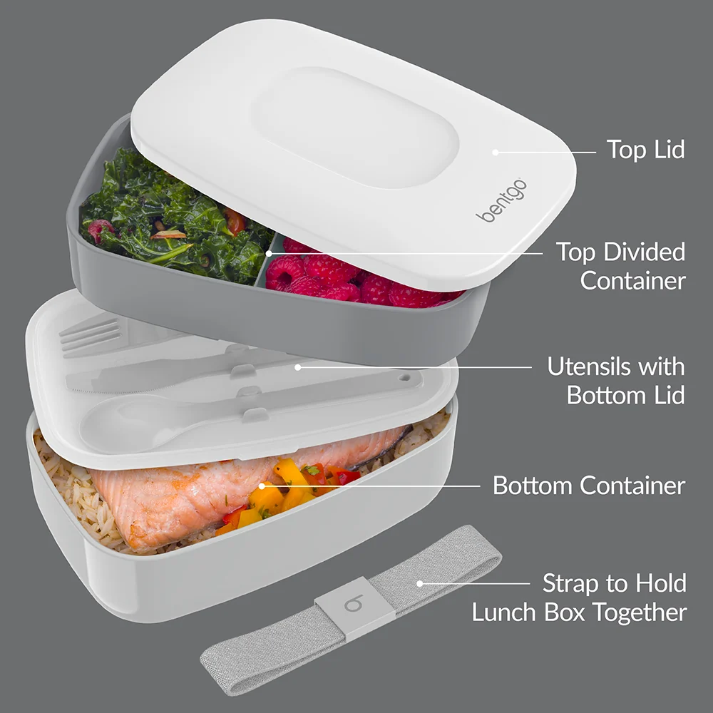 Bentgo Classic Lunch Box - Slate - Image 12