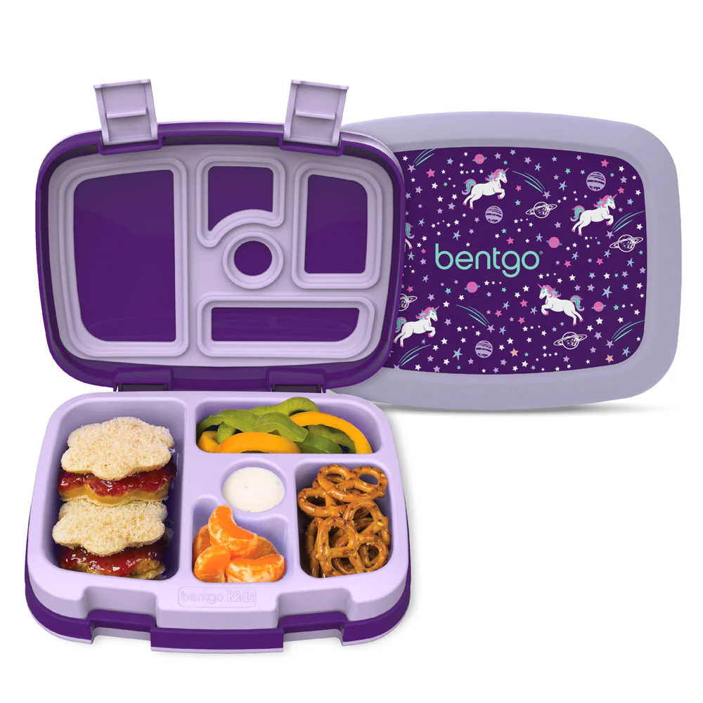 Bentgo Kids Prints Lunch Box (2-Pack) - Mermaid Scales