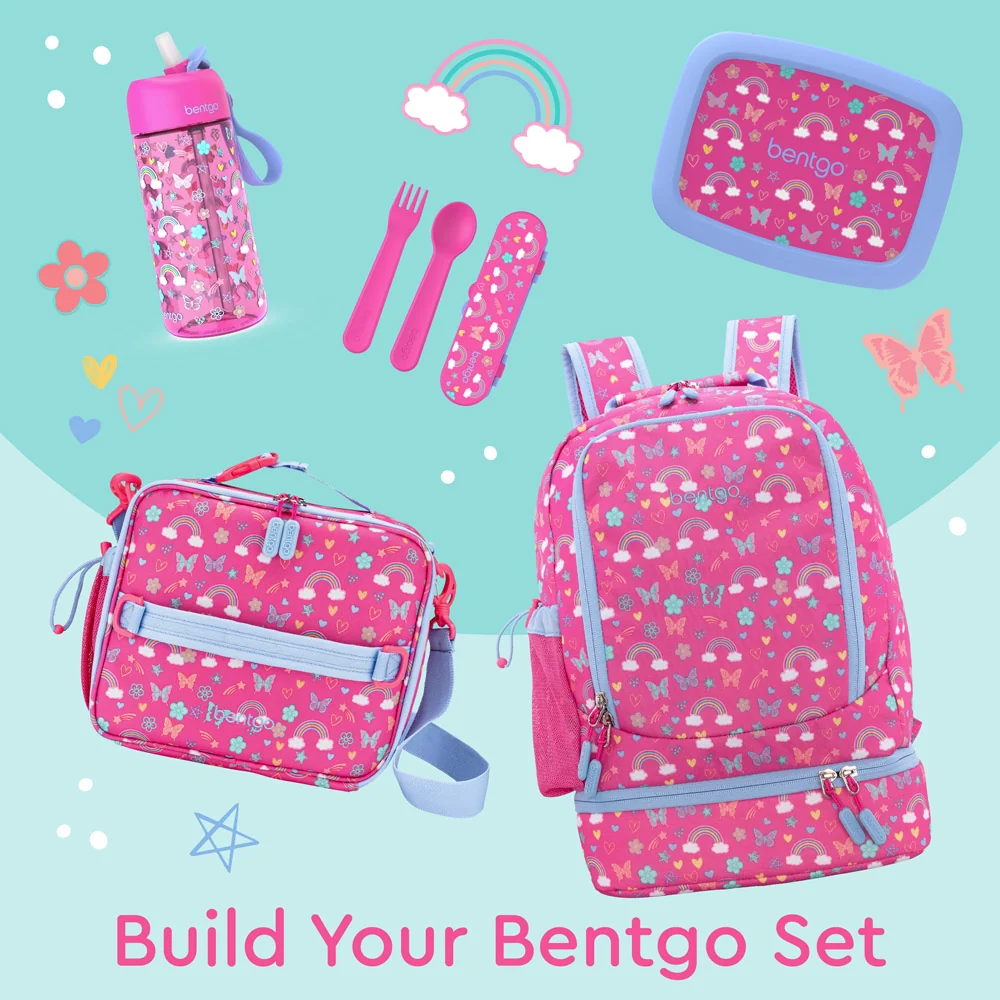 Bentgo Kids Prints 2-in-1 Backpack & Lunch Bag - Bug Buddies - Image 18