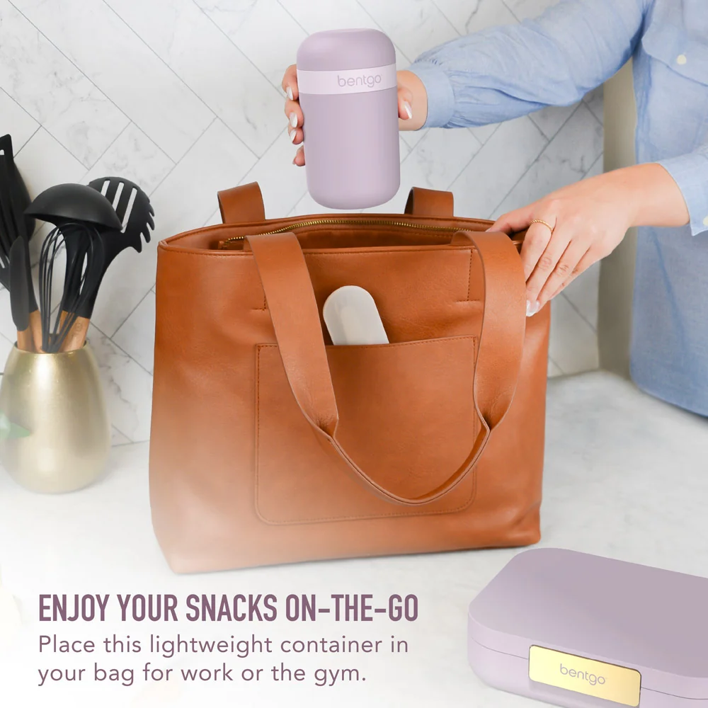 Bentgo Modern Lunch Box & Snack Cup - Dark Gray - Image 20