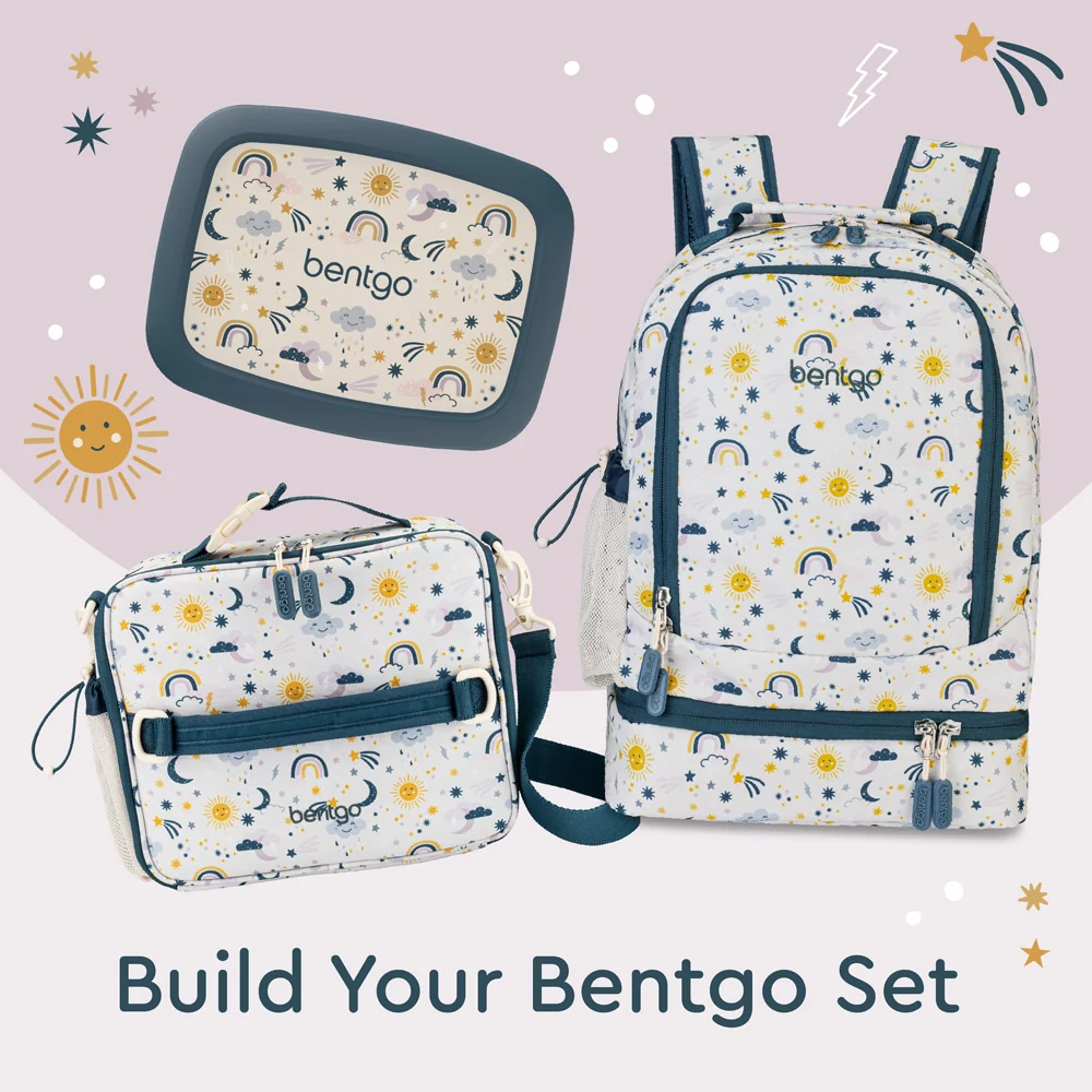 Bentgo Kids Prints 2-in-1 Backpack & Lunch Bag - Bug Buddies - Image 84