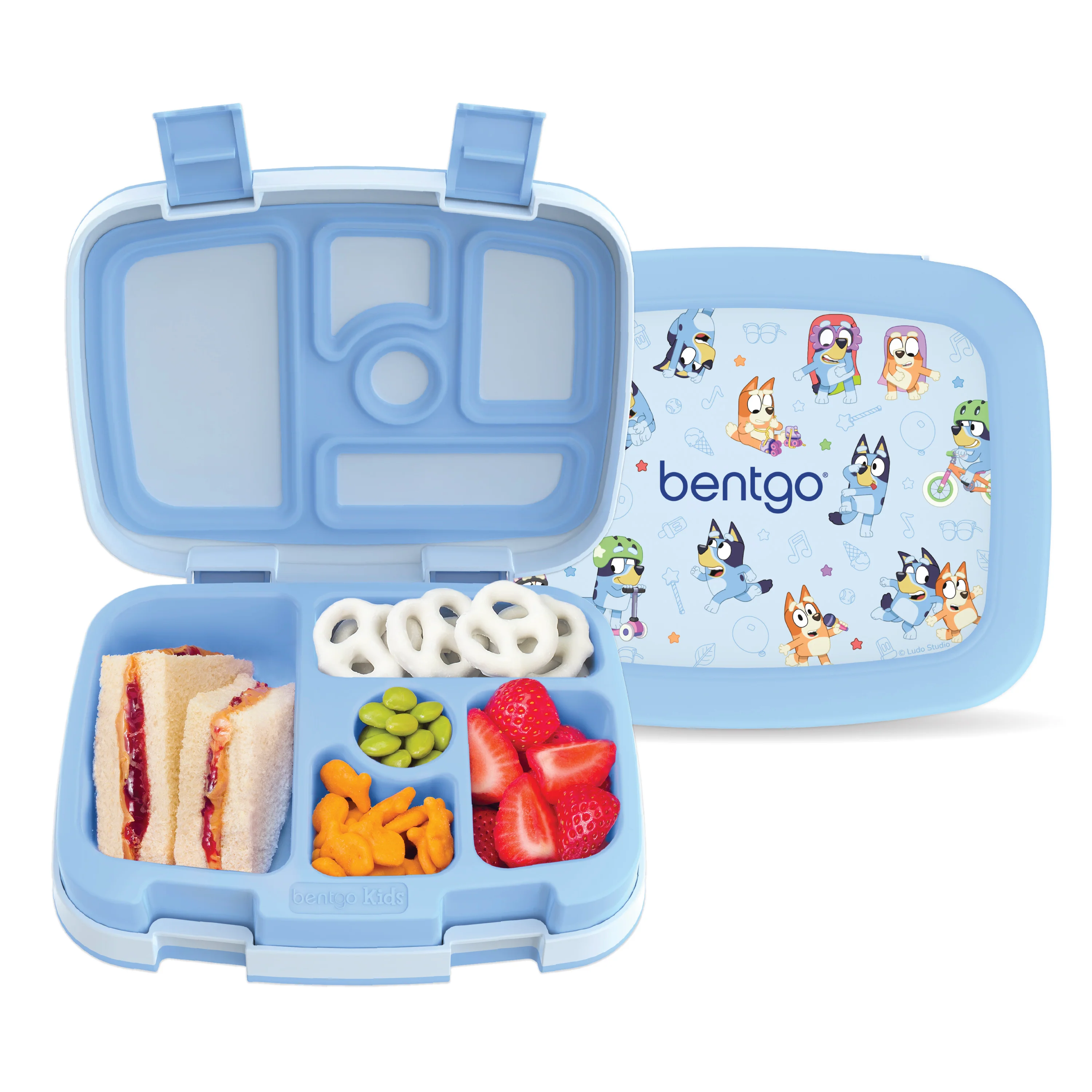 Bentgo + Bluey Kids Prints Lunch Box - Bluey’s Universe