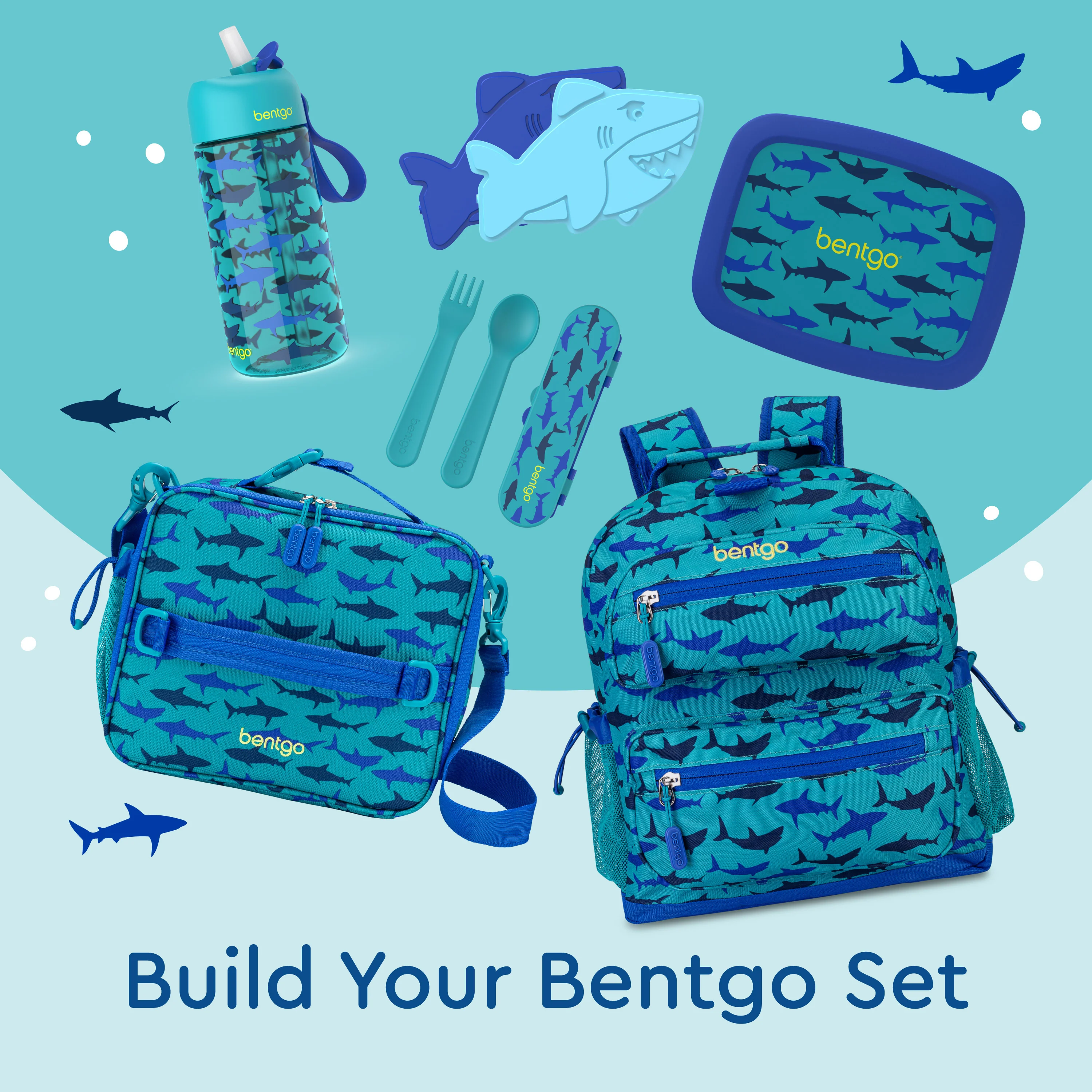 Bentgo Kids Utensil Set - Puppy Love - Image 6