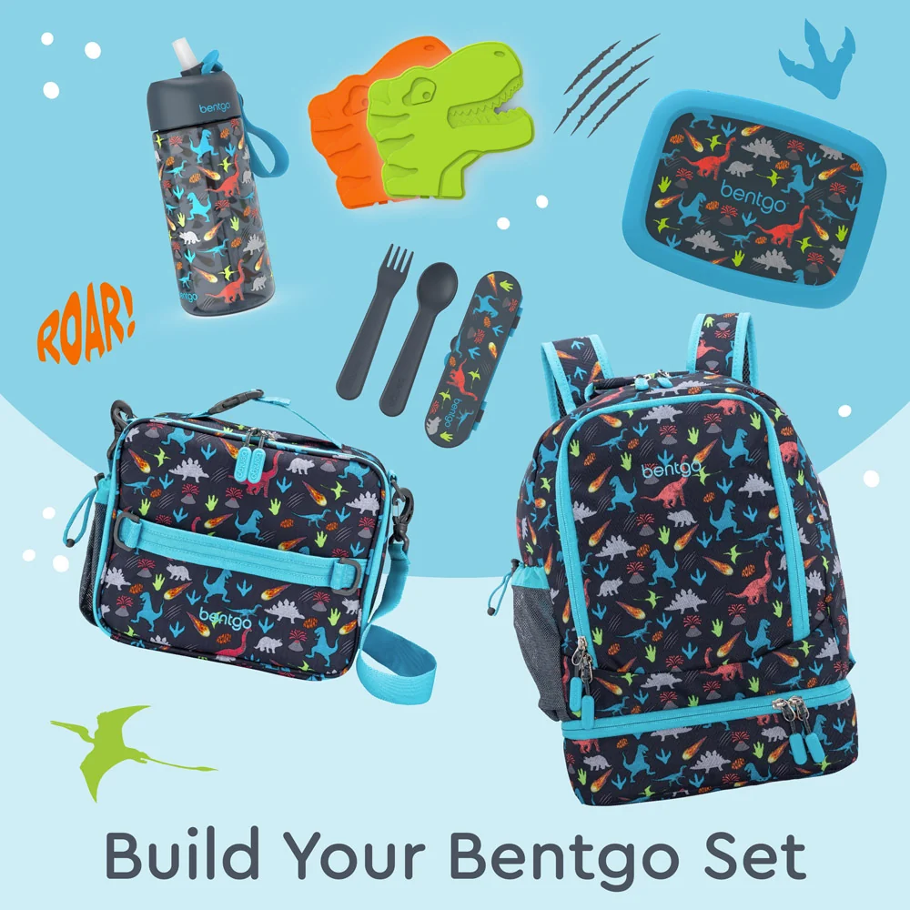 Bentgo Kids Prints 2-in-1 Backpack & Lunch Bag - Bug Buddies - Image 24
