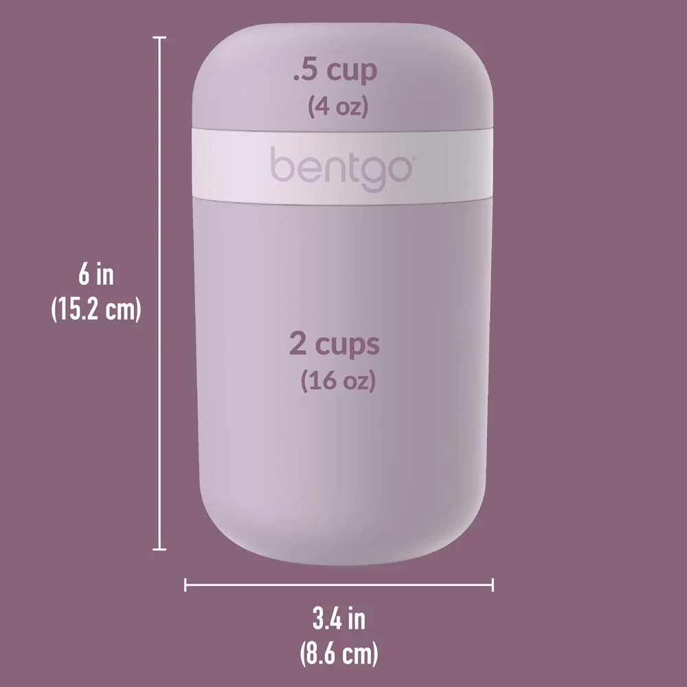 Bentgo Modern Lunch Box & Snack Cup - Dark Gray - Image 24