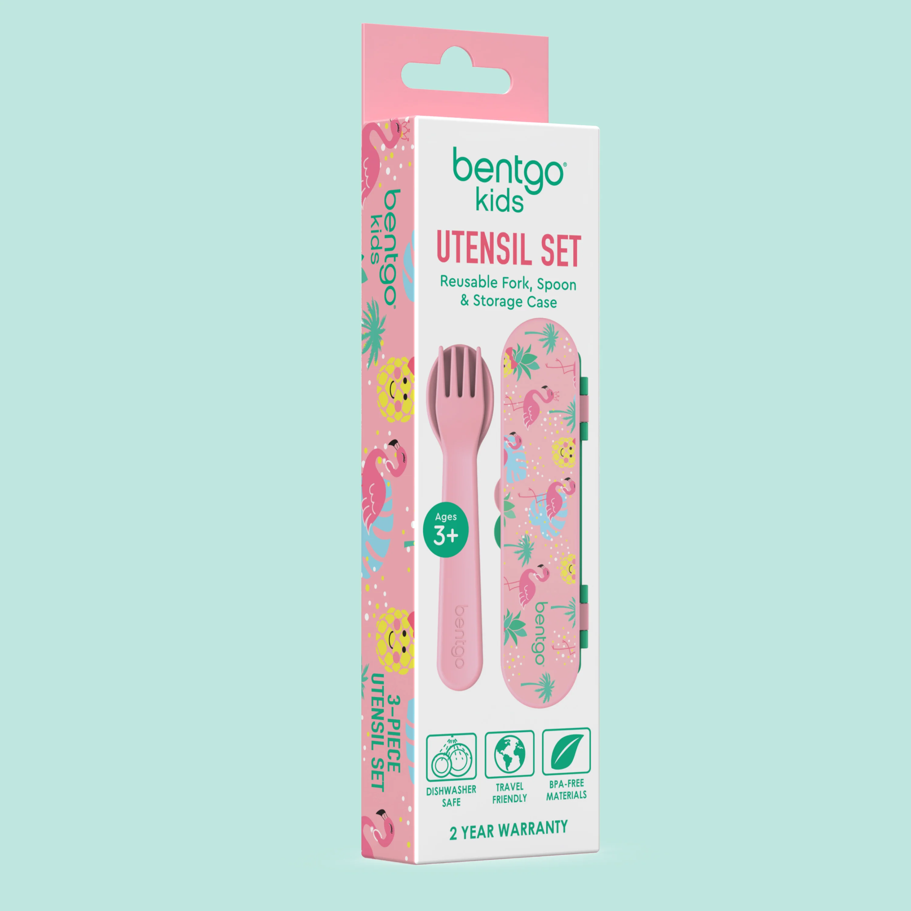 Bentgo Kids Utensil Set - Puppy Love - Image 49