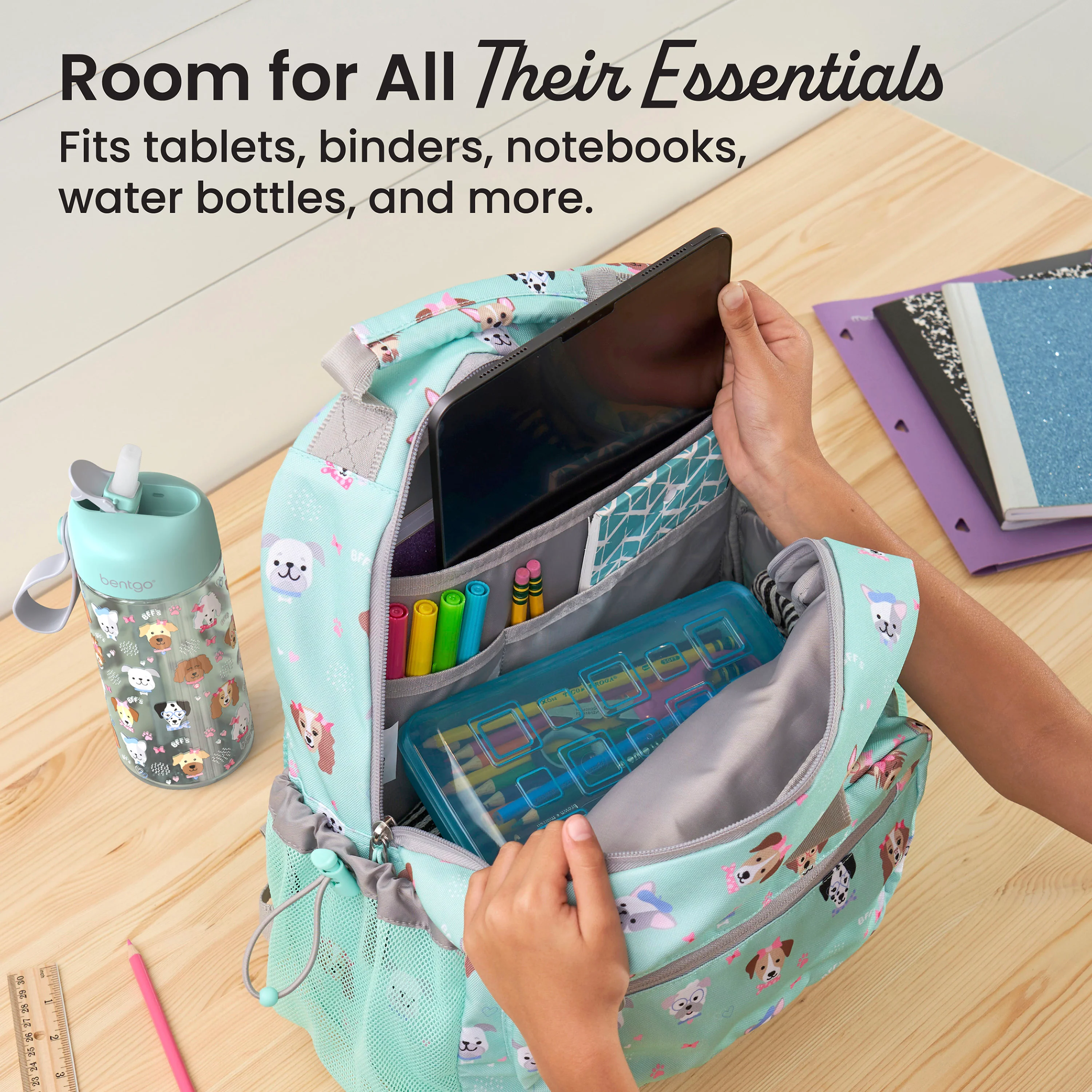 Bentgo Kids Prints Backpack - Sssnakes - Image 37