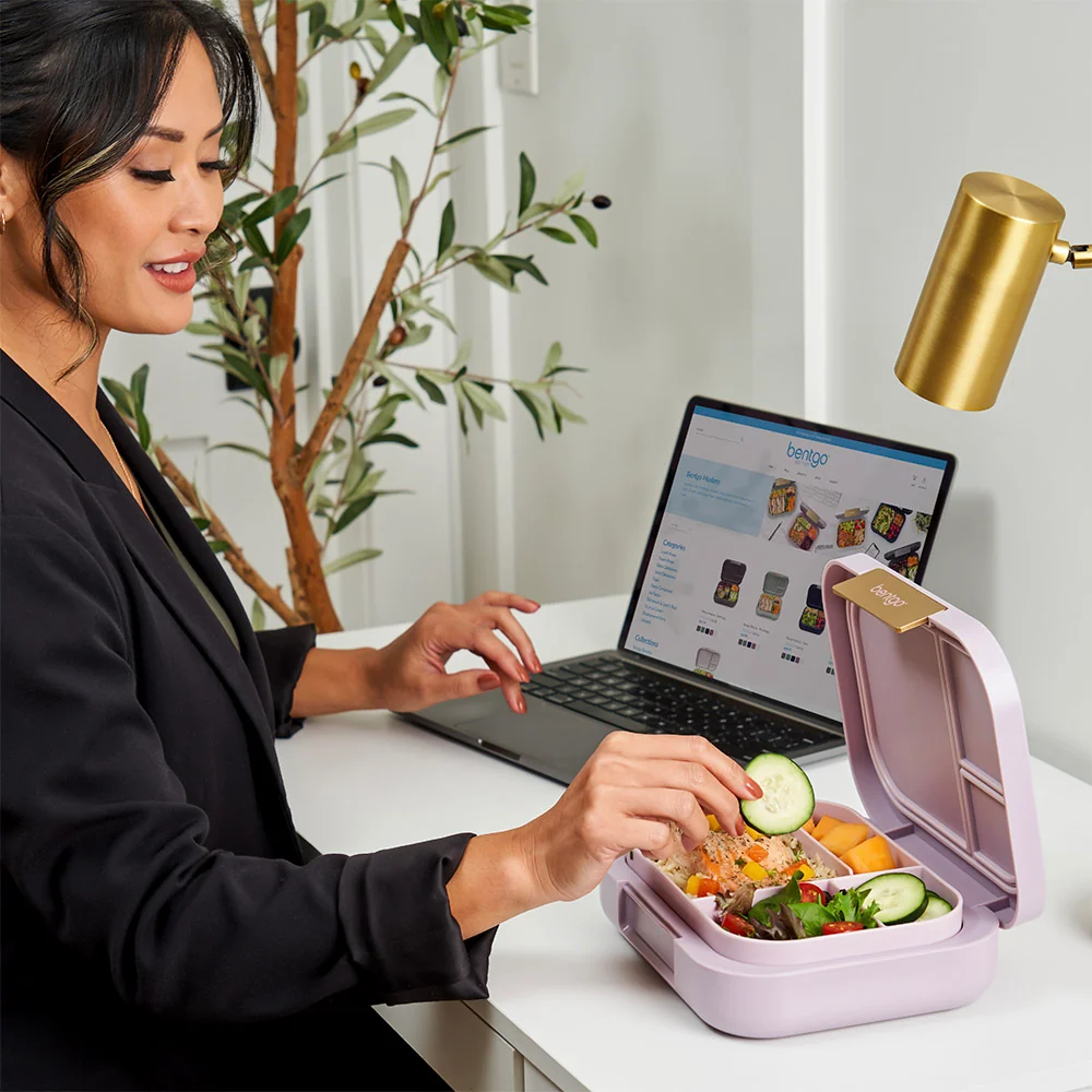 Bentgo Modern Lunch Box & Snack Cup - Dark Gray - Image 16