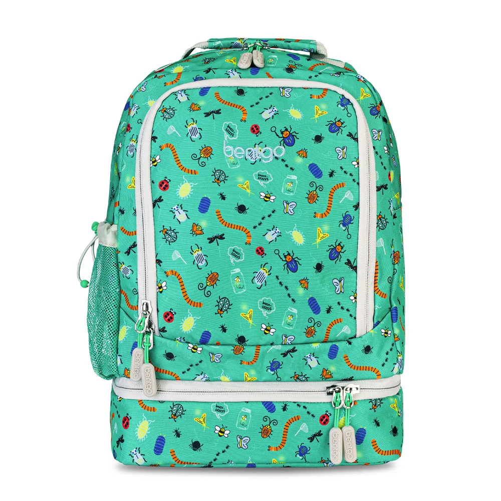 Bentgo Kids Prints 2-in-1 Backpack & Lunch Bag - Bug Buddies - Image 67