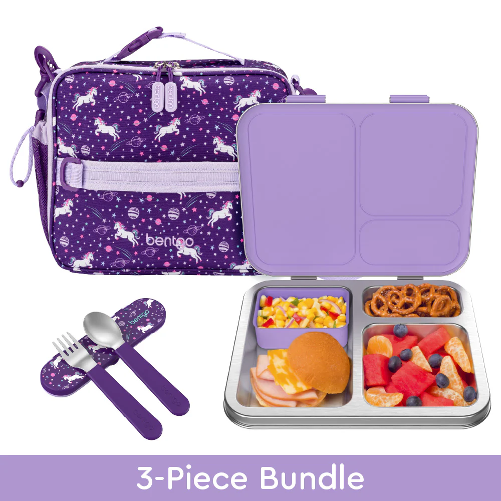 Bentgo Kids Stainless Steel Lunch Set - Dinosaur