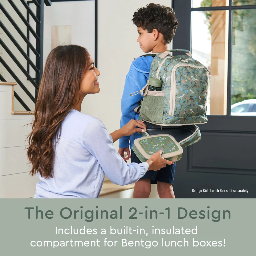 Bentgo Kids Prints 2-in-1 Backpack & Lunch Bag - Bug Buddies - Image 38