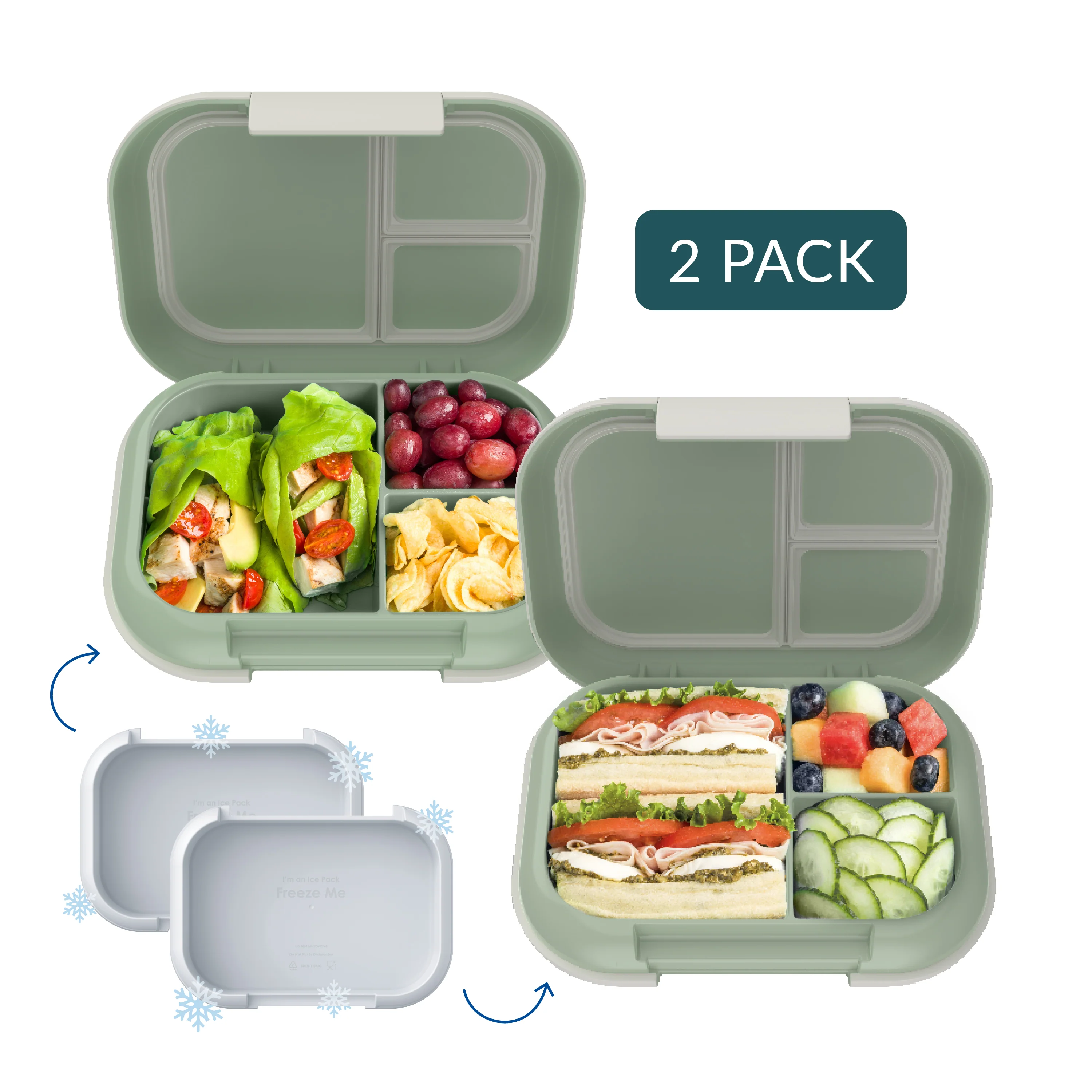 Bentgo Chill Max Lunch Box (2-Pack) - Image 7