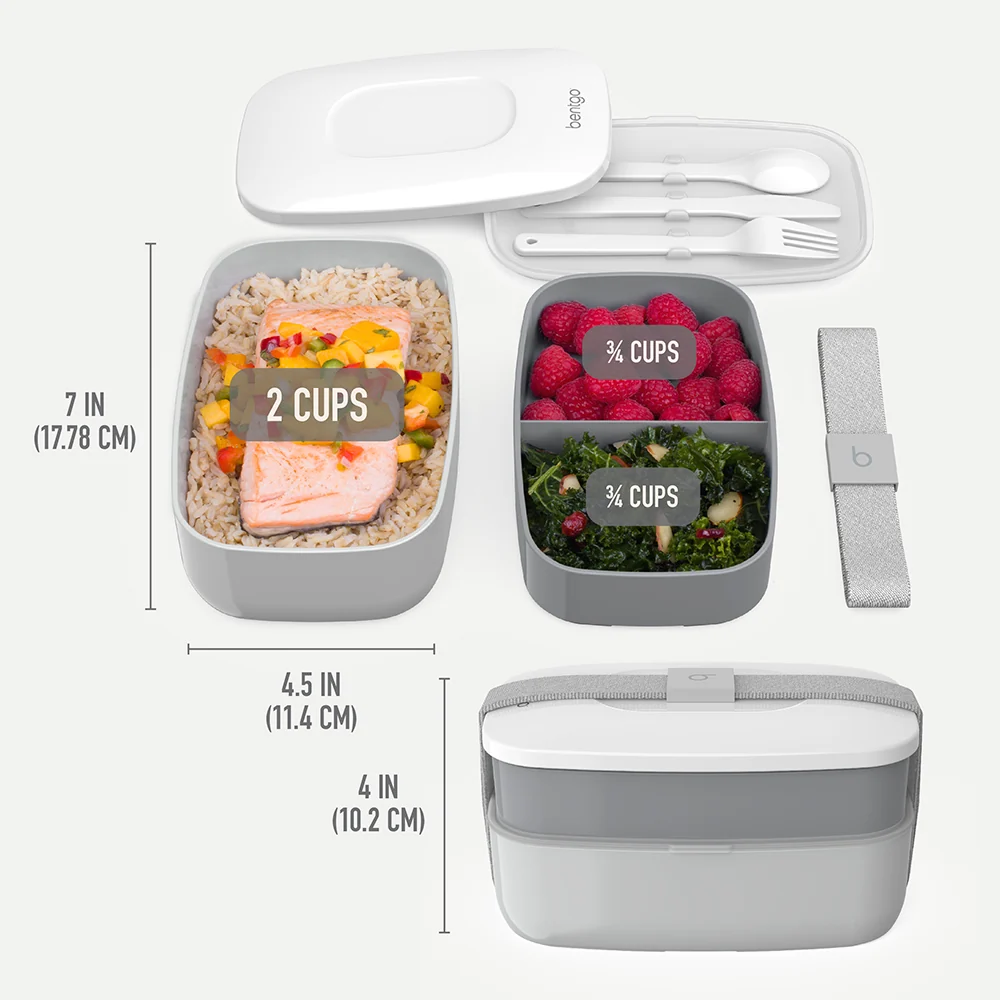 Bentgo Classic Lunch Box - Slate - Image 13