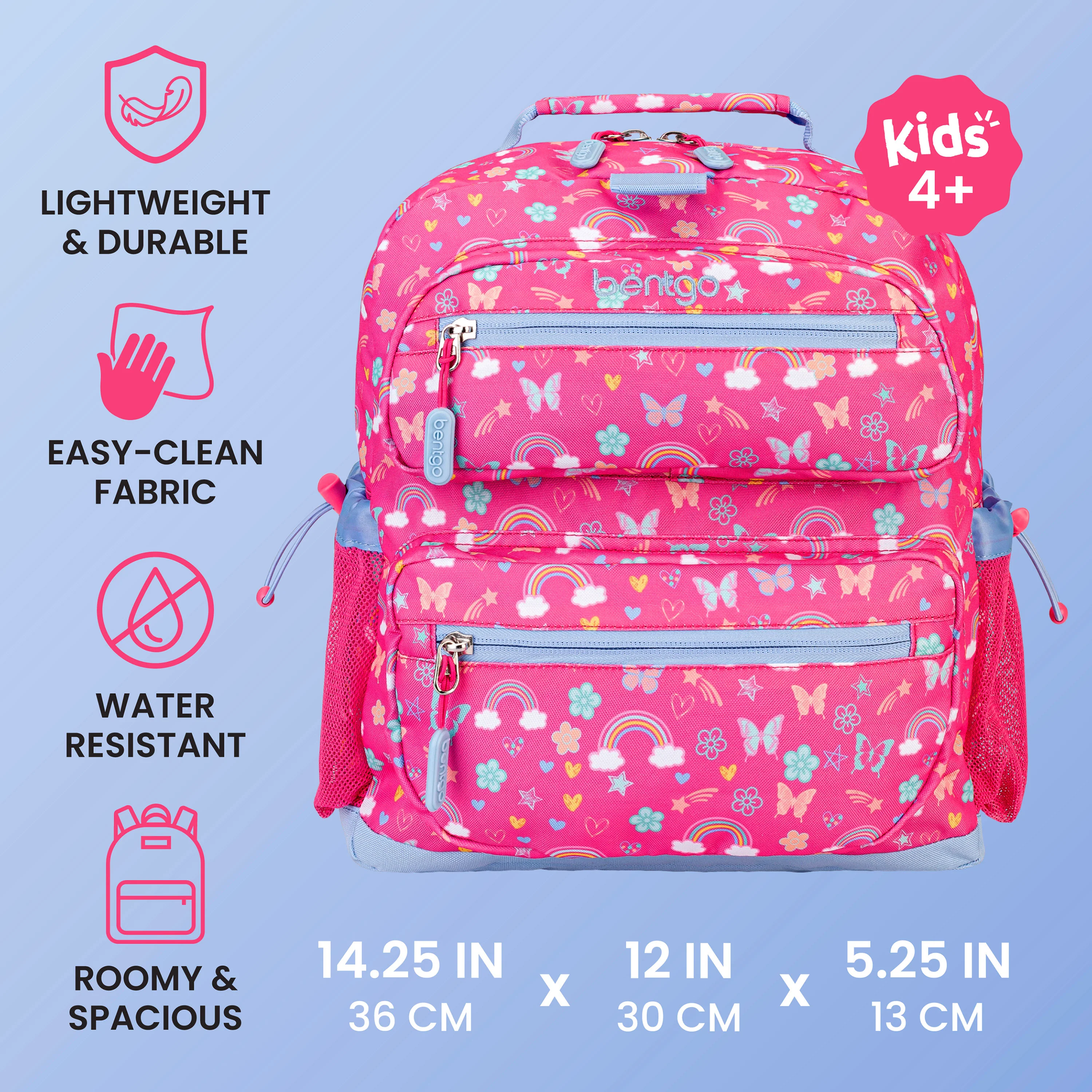 Bentgo Kids Prints Backpack - Sssnakes - Image 3