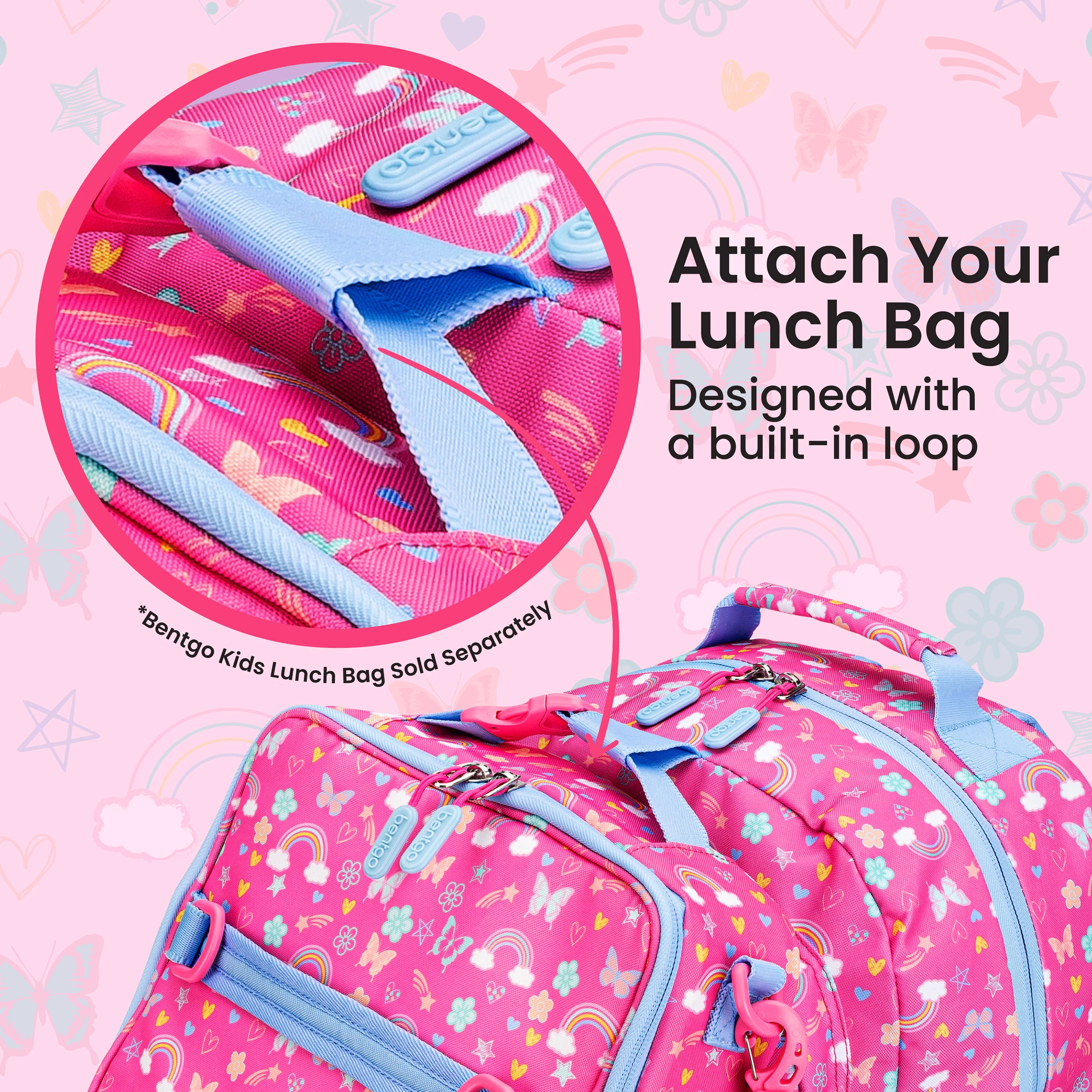 Bentgo Kids Prints Backpack - Sssnakes - Image 4