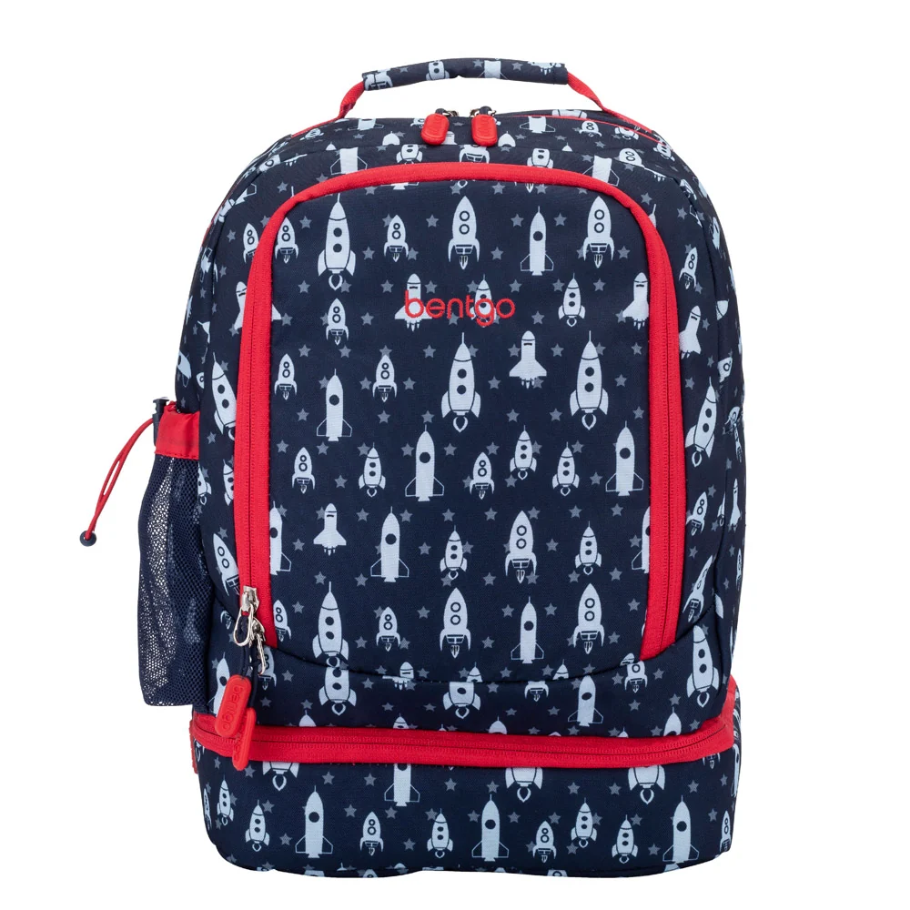 Bentgo Kids Prints 2-in-1 Backpack & Lunch Bag - Bug Buddies - Image 49
