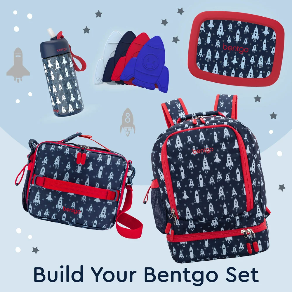Bentgo Kids Prints 2-in-1 Backpack & Lunch Bag - Bug Buddies - Image 54