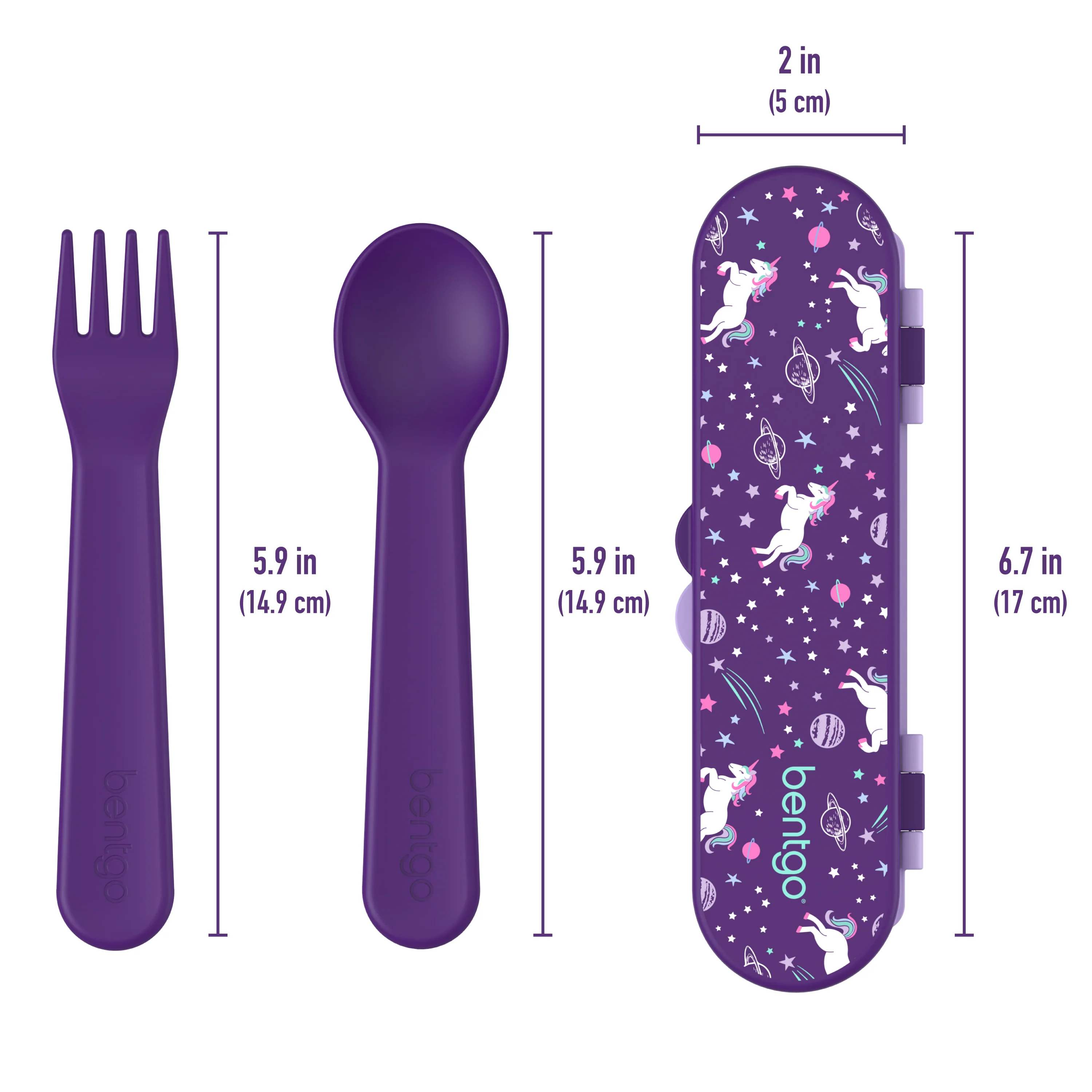Bentgo Kids Utensil Set - Puppy Love - Image 33