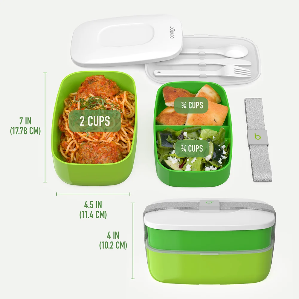 Bentgo Classic Lunch Box - Slate - Image 6