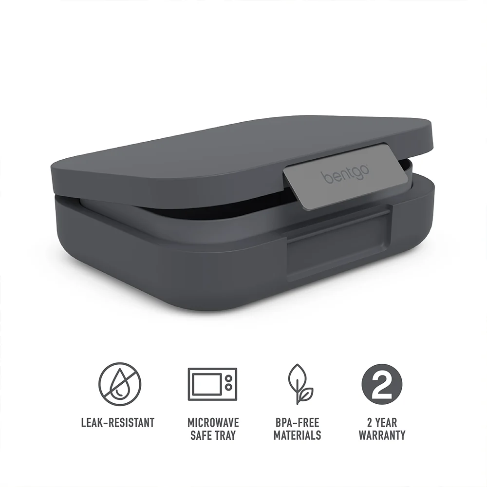 Bentgo Modern Lunch Box & Snack Cup - Dark Gray - Image 3