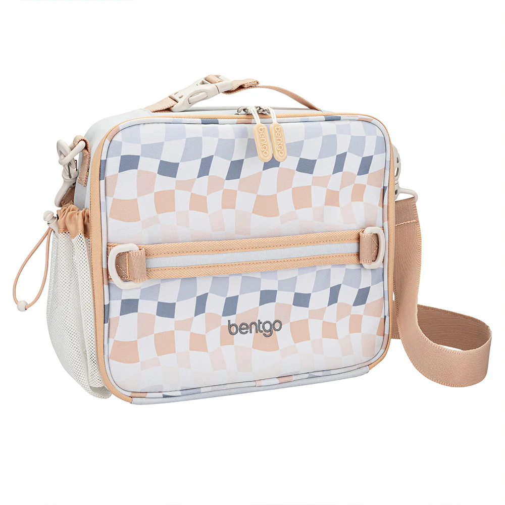 Bentgo Kids Whimsy & Wonder Prints Lunch Bag - Checker Gradient