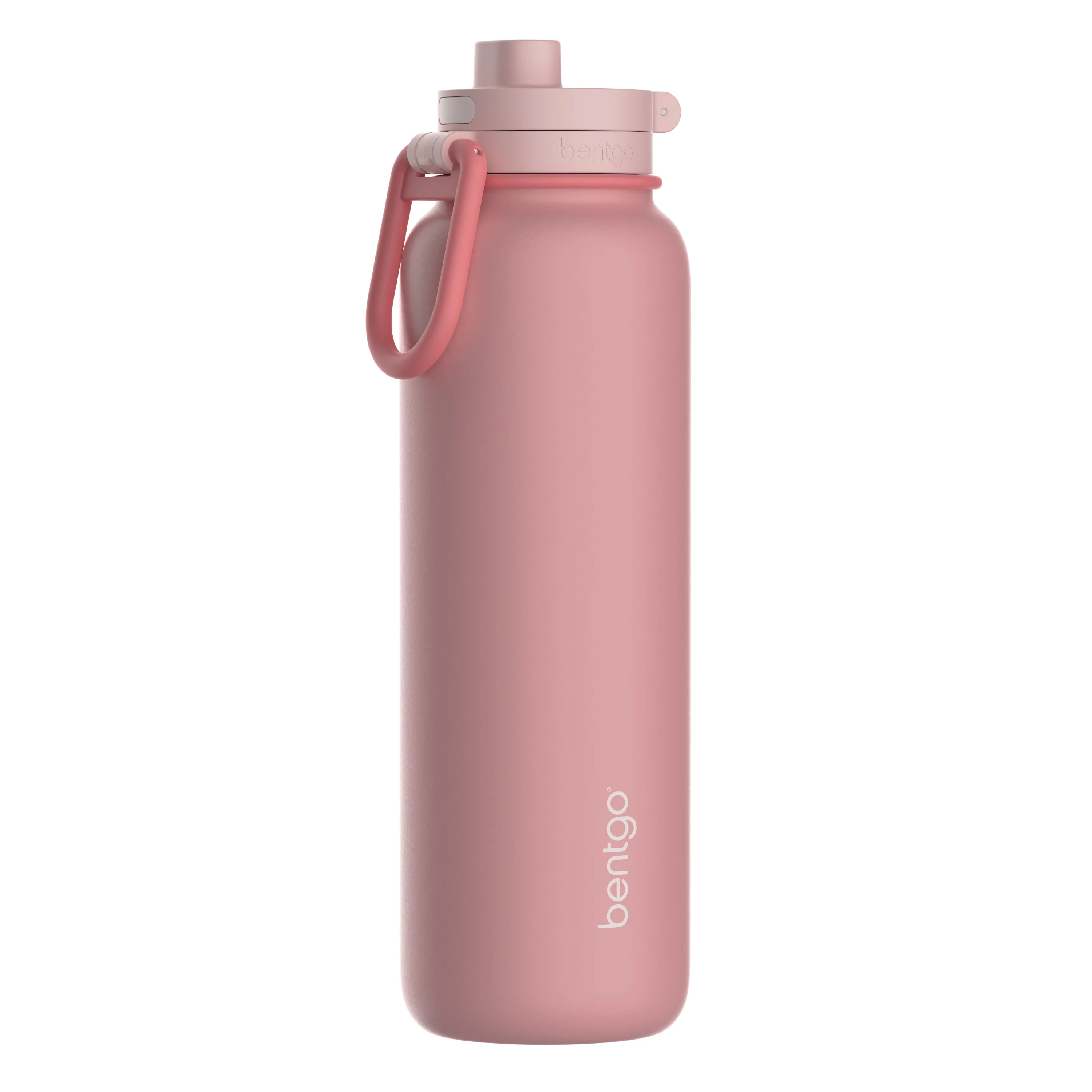 Bentgo Flip 2-in-1 Water Bottle (32 fl oz) - Blushing