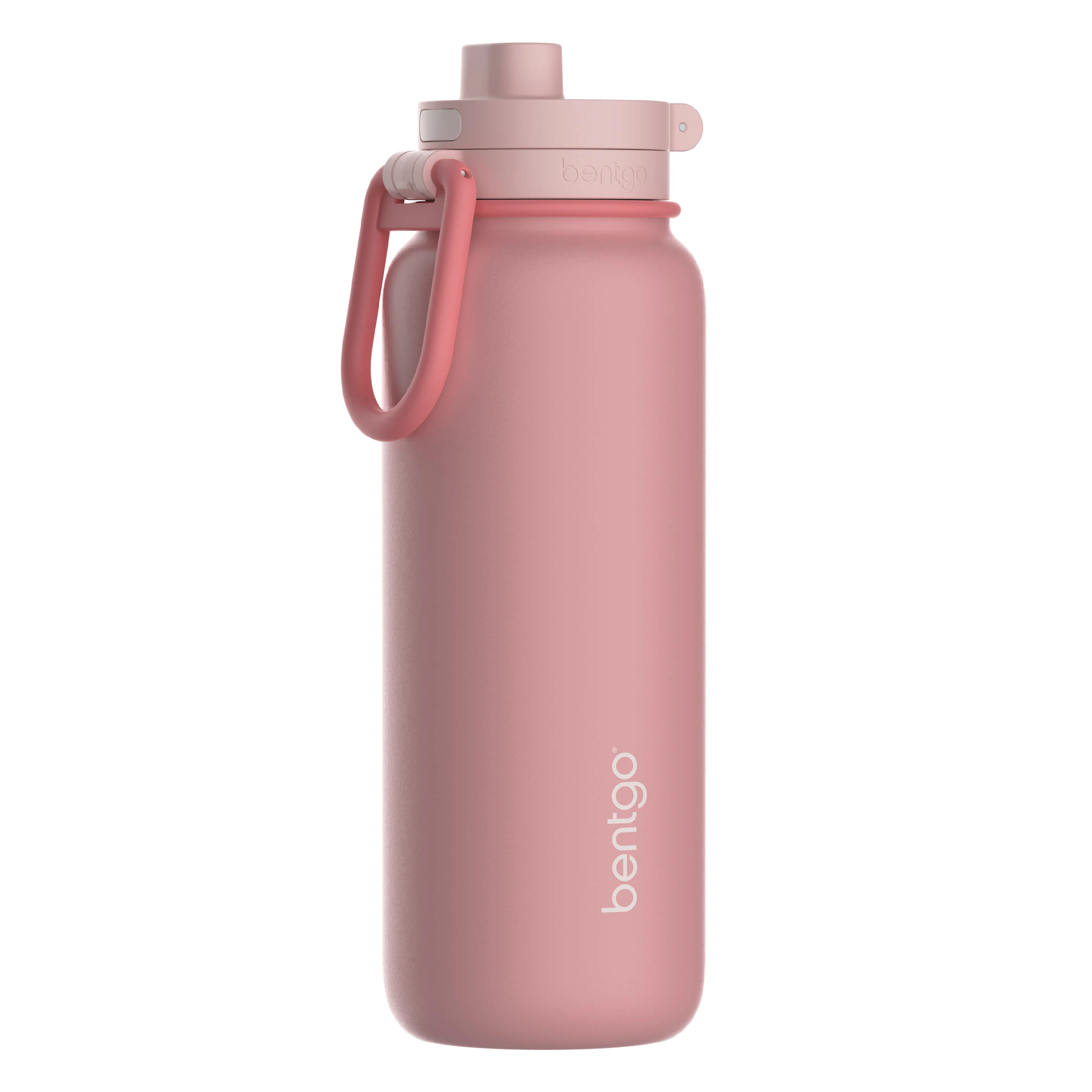 Bentgo Flip 2-in-1 Water Bottle (24 fl oz) - Blushing - Image 25