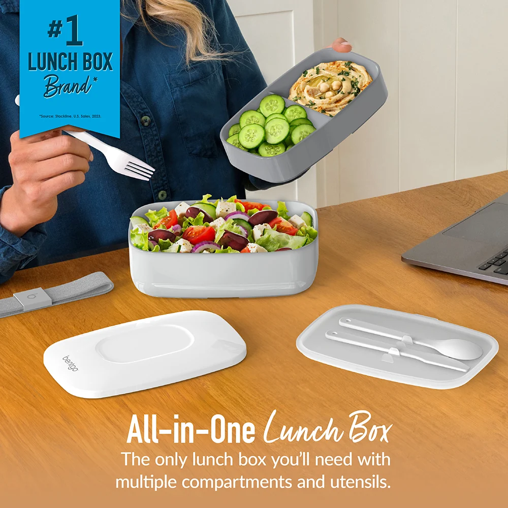 Bentgo Classic Lunch Box - Slate - Image 9