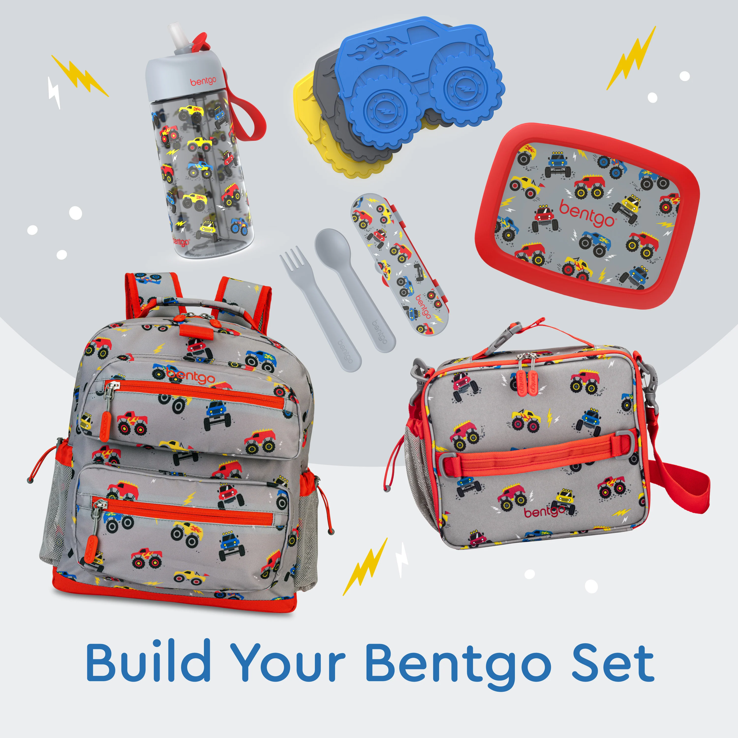 Bentgo Kids Utensil Set - Puppy Love - Image 27
