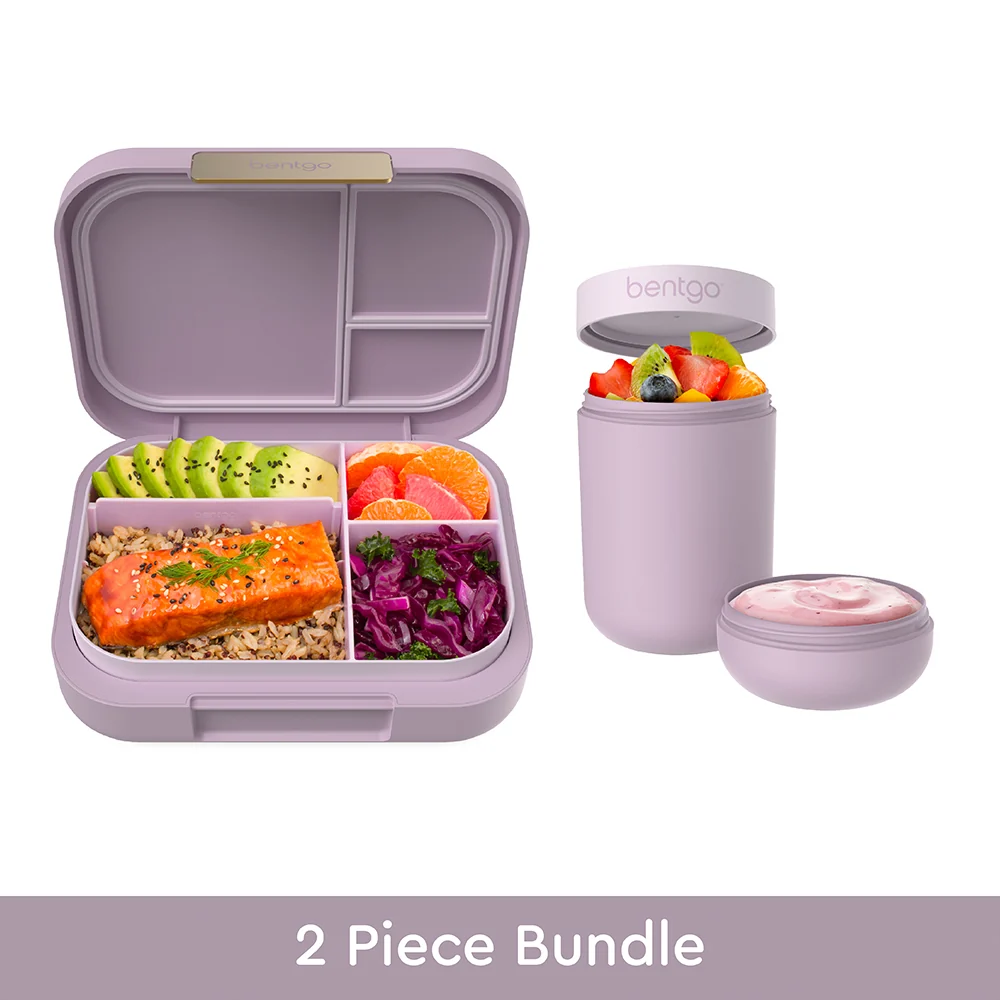 Bentgo Modern Lunch Box & Snack Cup - Dark Gray - Image 14