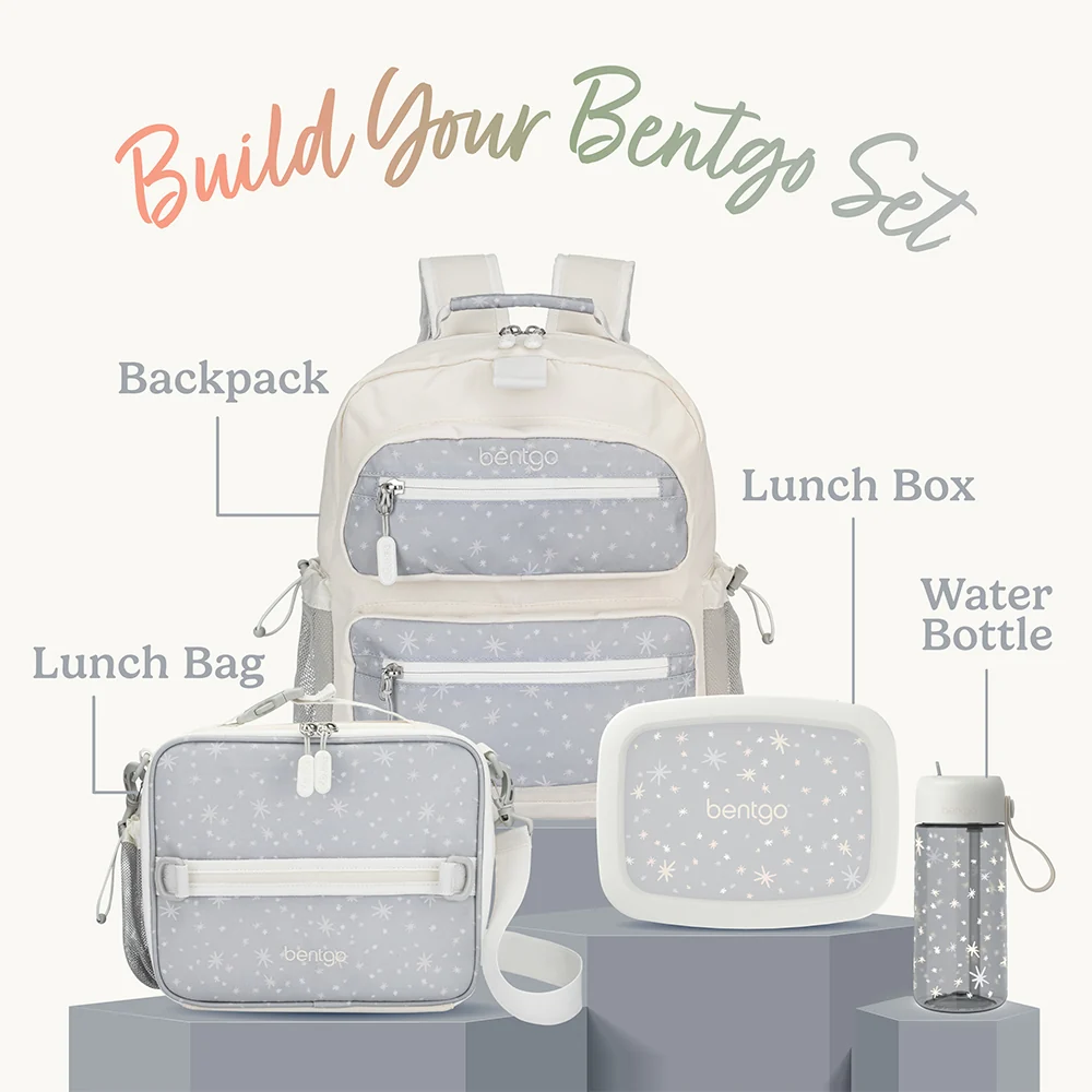 Bentgo Kids Whimsy & Wonder Prints Lunch Bag - Starry Sprinkle - Image 18