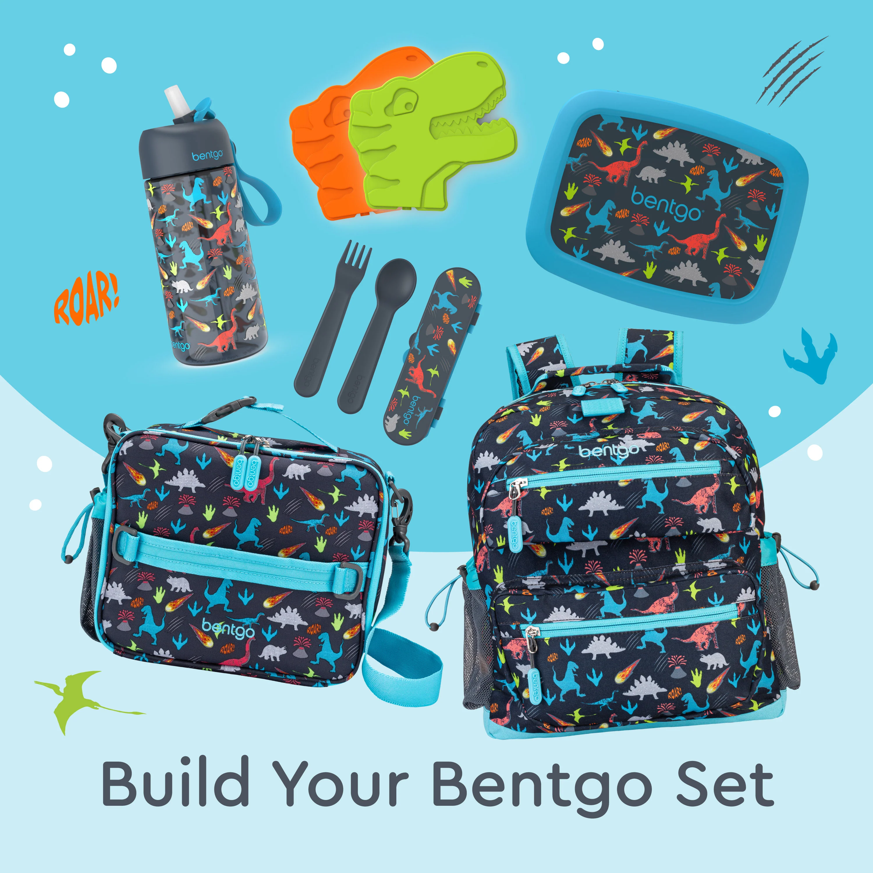 Bentgo Kids Utensil Set - Puppy Love - Image 13