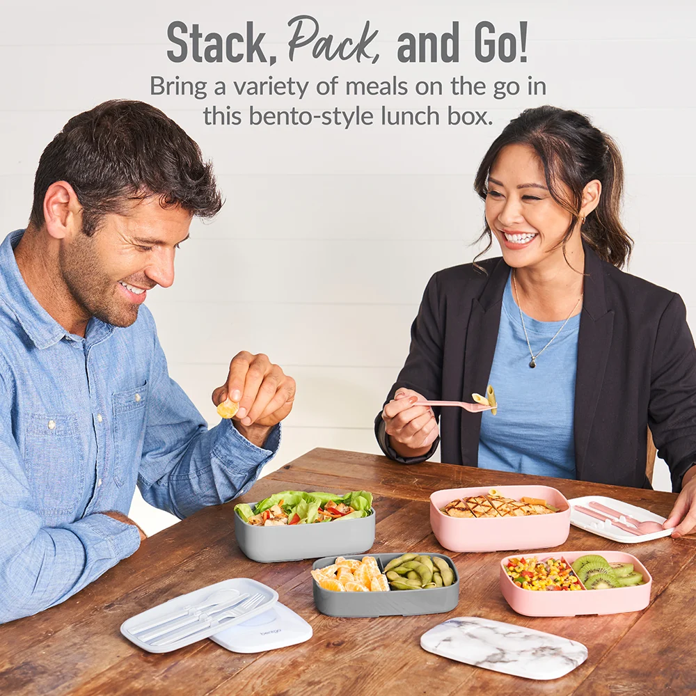 Bentgo Classic Lunch Box - Slate - Image 11
