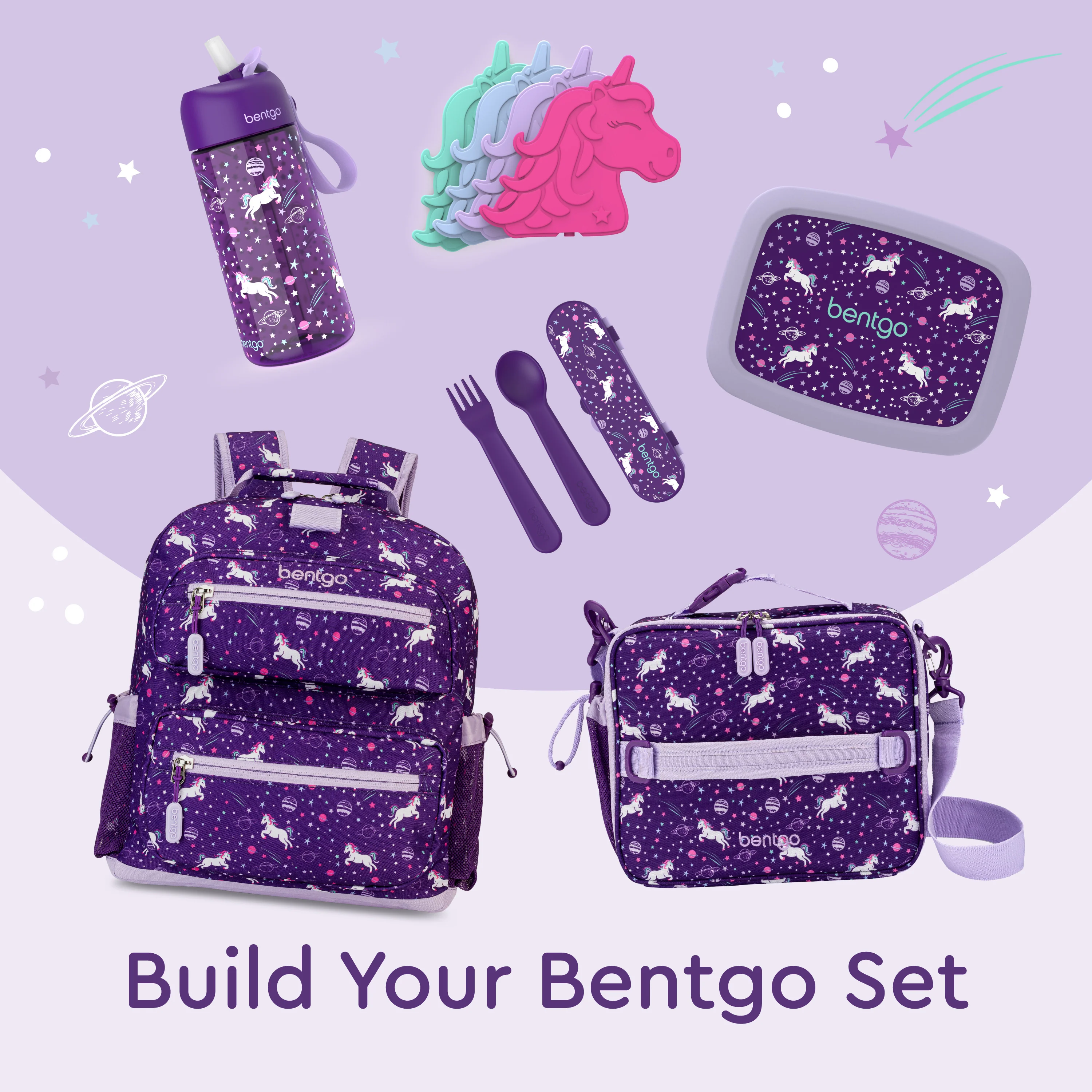 Bentgo Kids Utensil Set - Puppy Love - Image 34