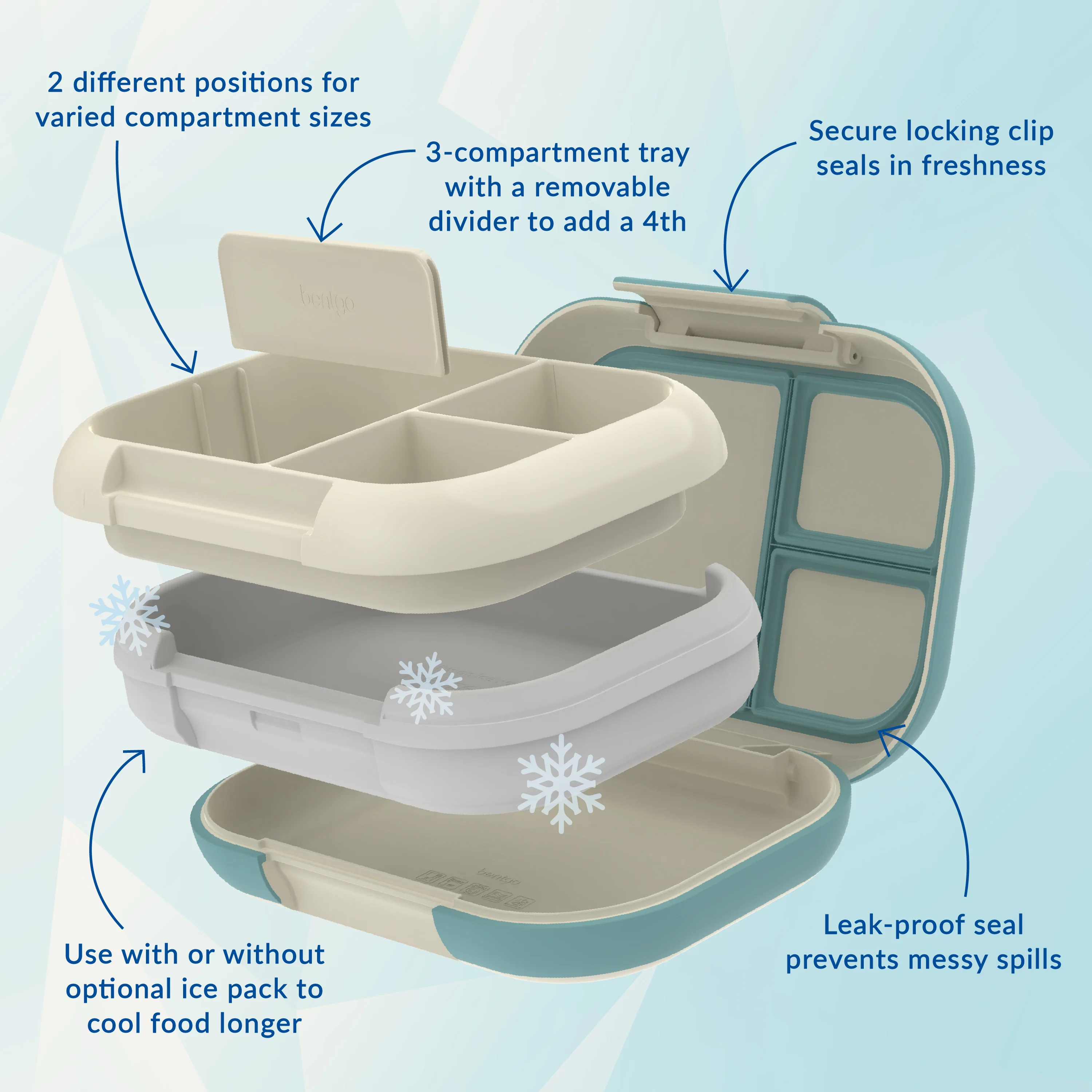 Bentgo Chill Max Lunch Box (2-Pack) - Image 6
