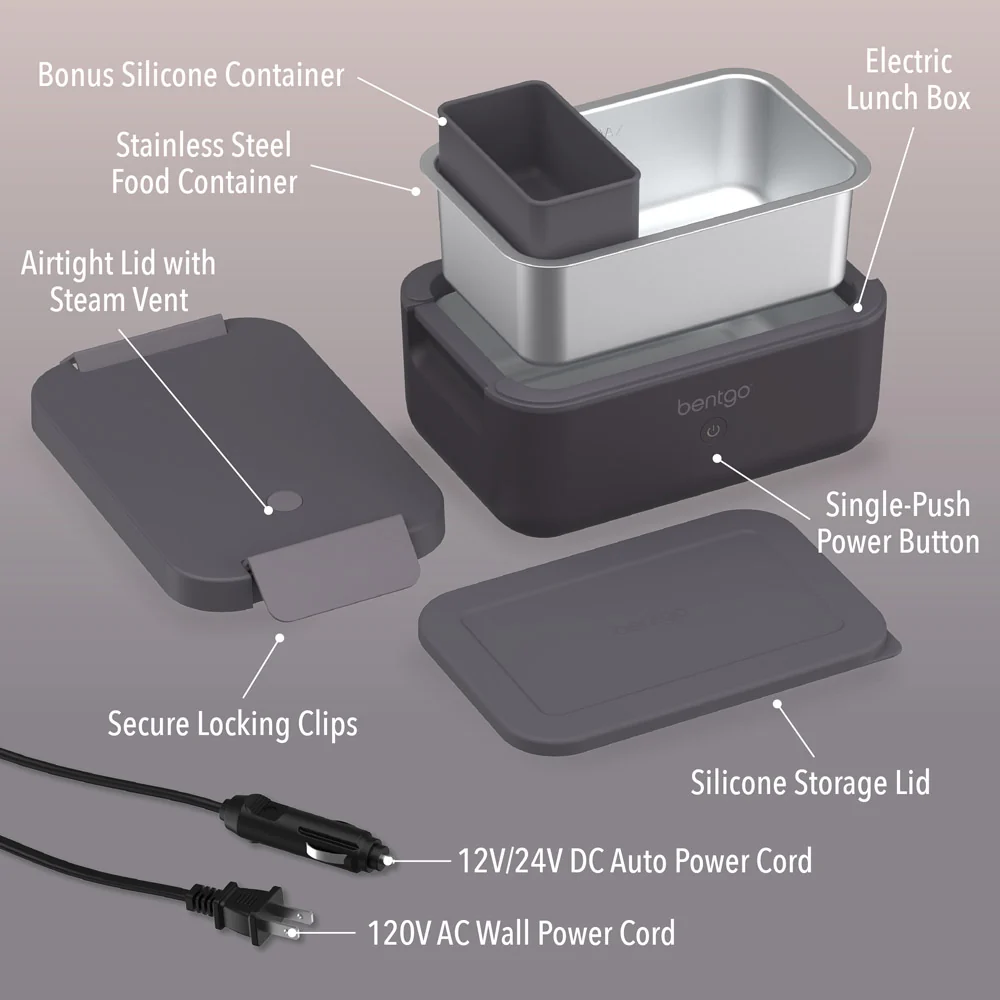 Bentgo Heat Electric Lunch Box - Latte - Image 14