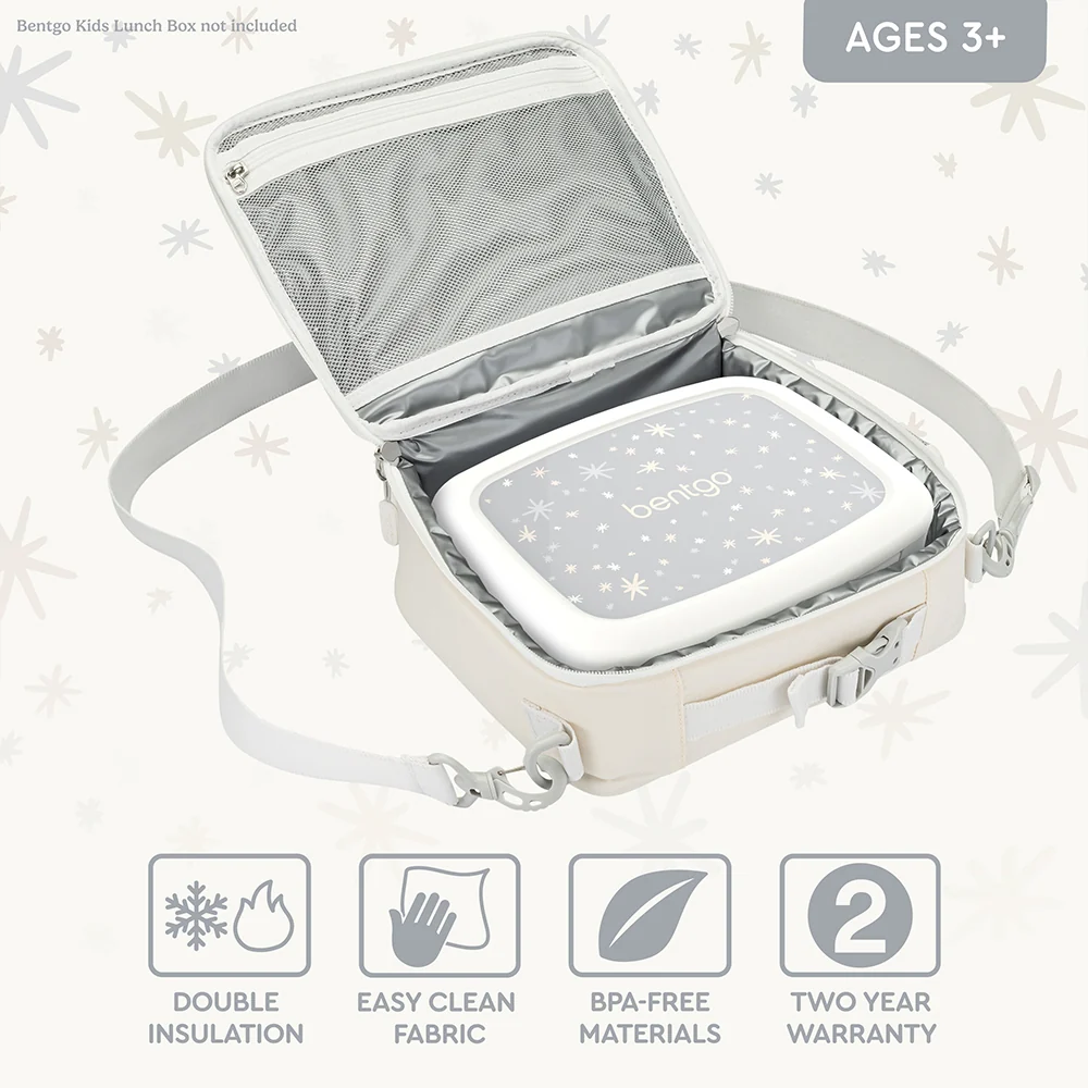 Bentgo Kids Whimsy & Wonder Prints Lunch Bag - Starry Sprinkle - Image 15