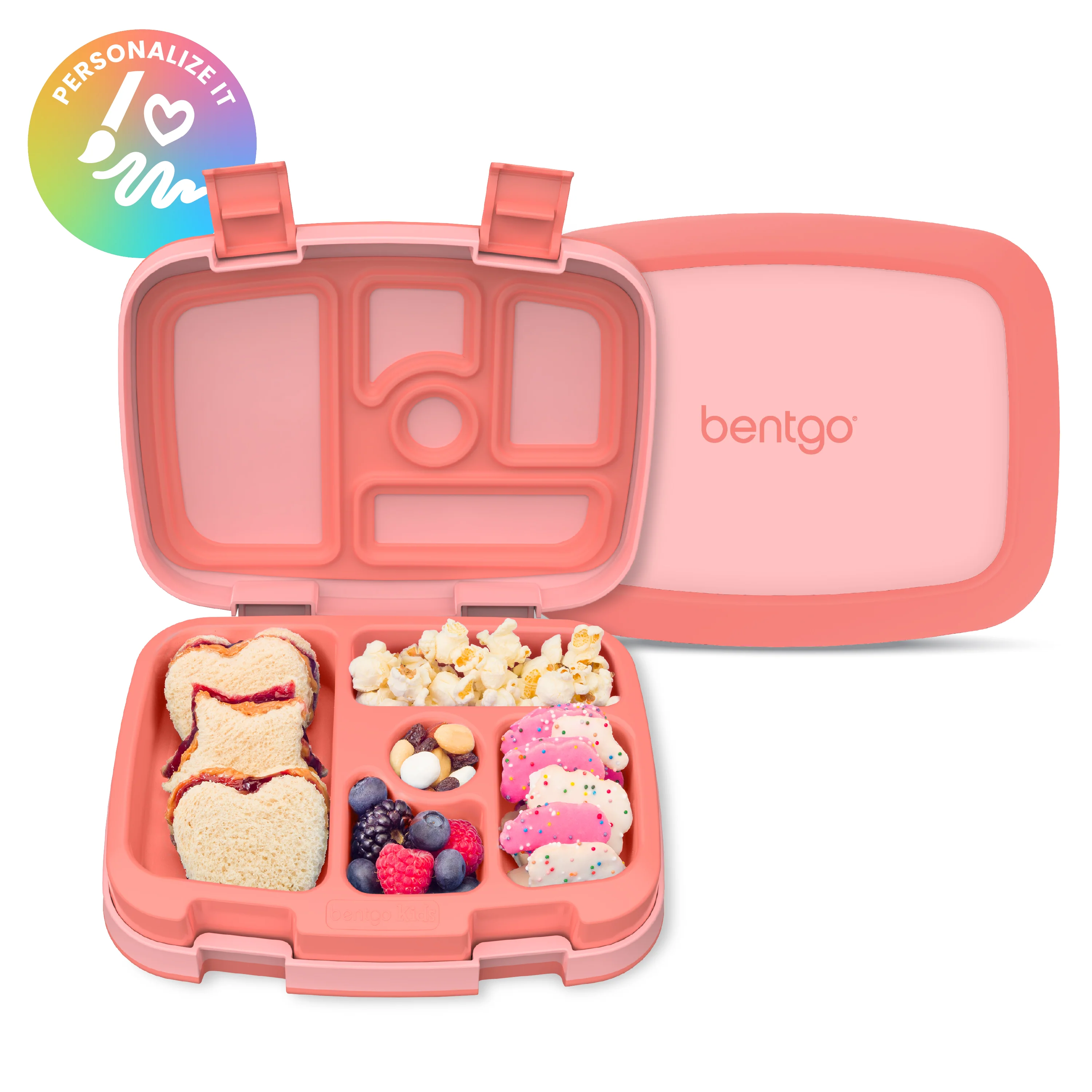 Bentgo Kids Lunch Box - Personalized - Fuchsia