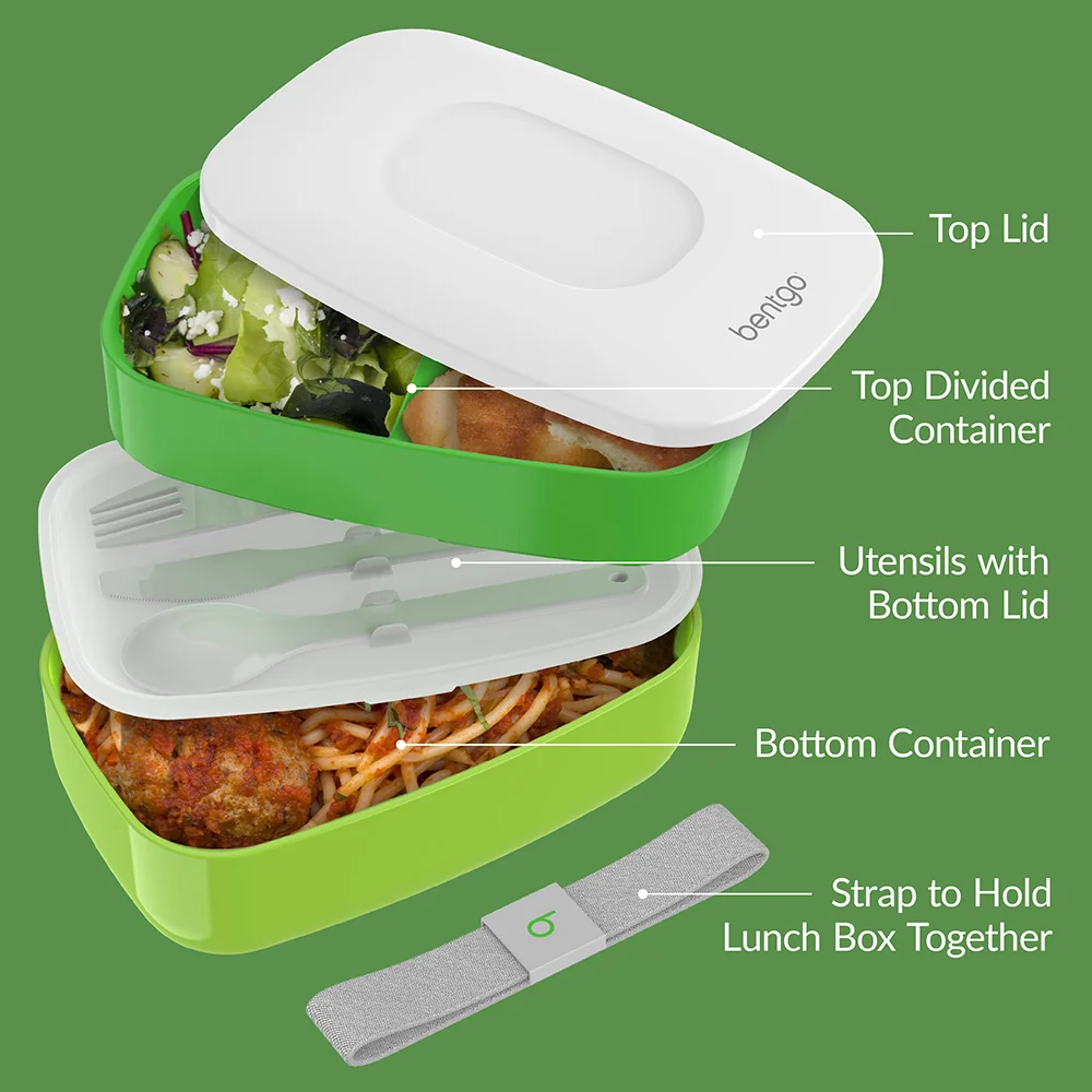 Bentgo Classic Lunch Box - Slate - Image 5