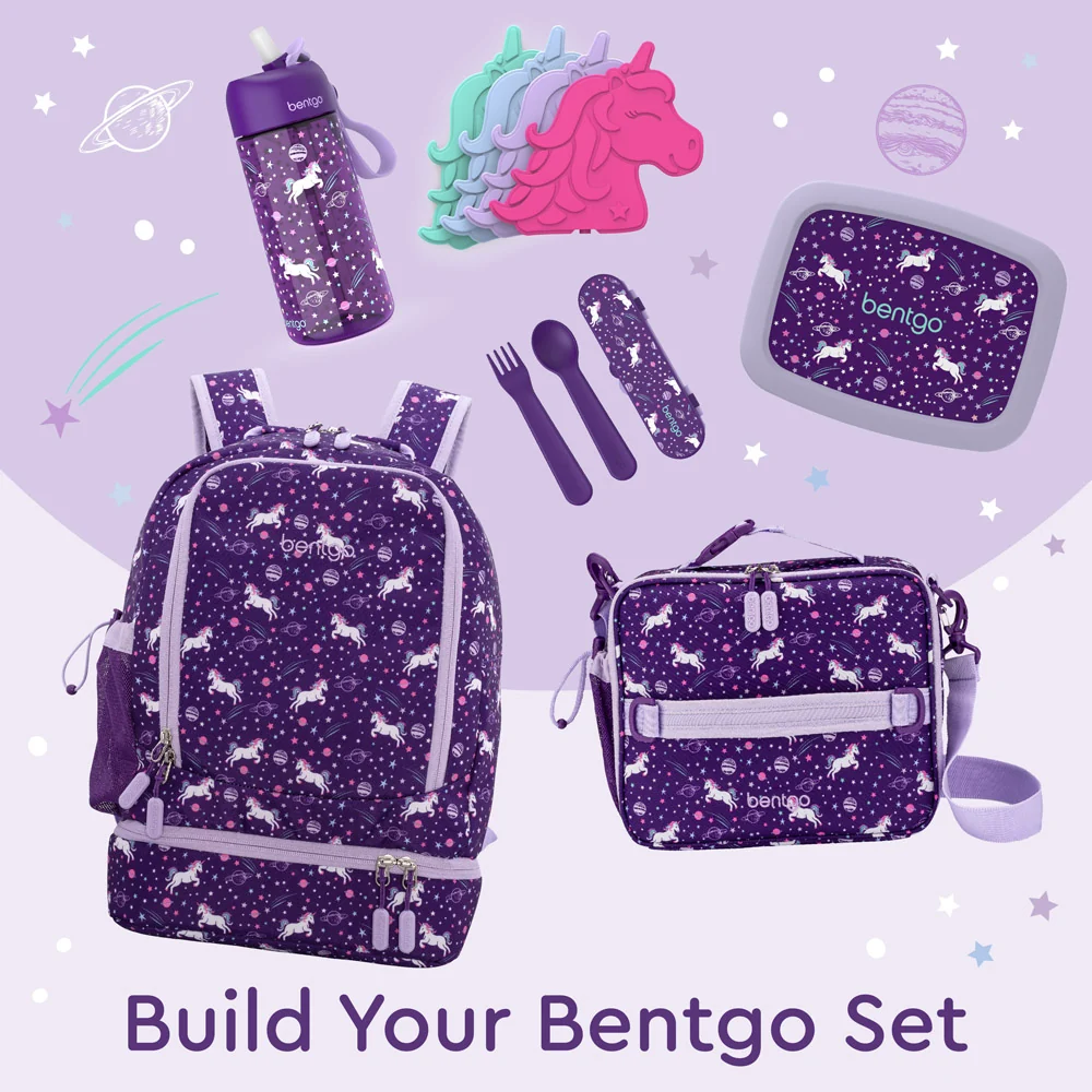 Bentgo Kids Prints 2-in-1 Backpack & Lunch Bag - Bug Buddies - Image 6