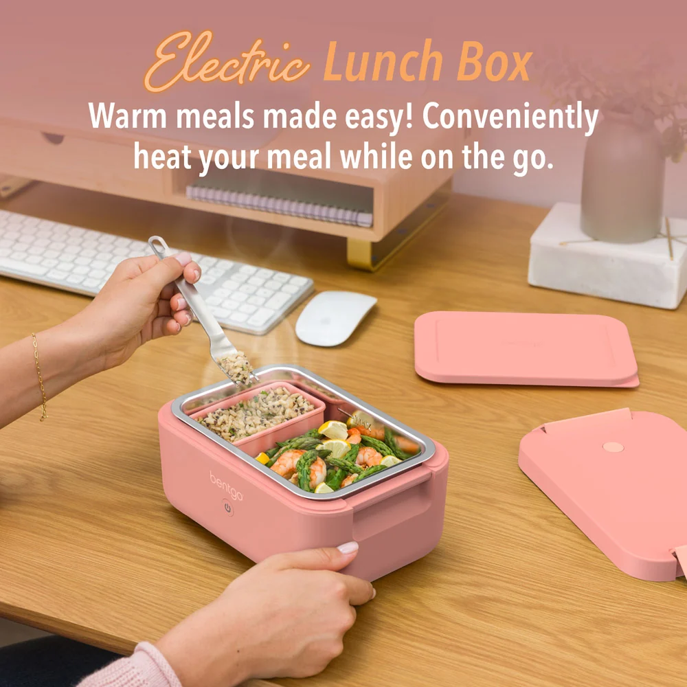 Bentgo Heat Electric Lunch Box - Latte - Image 18
