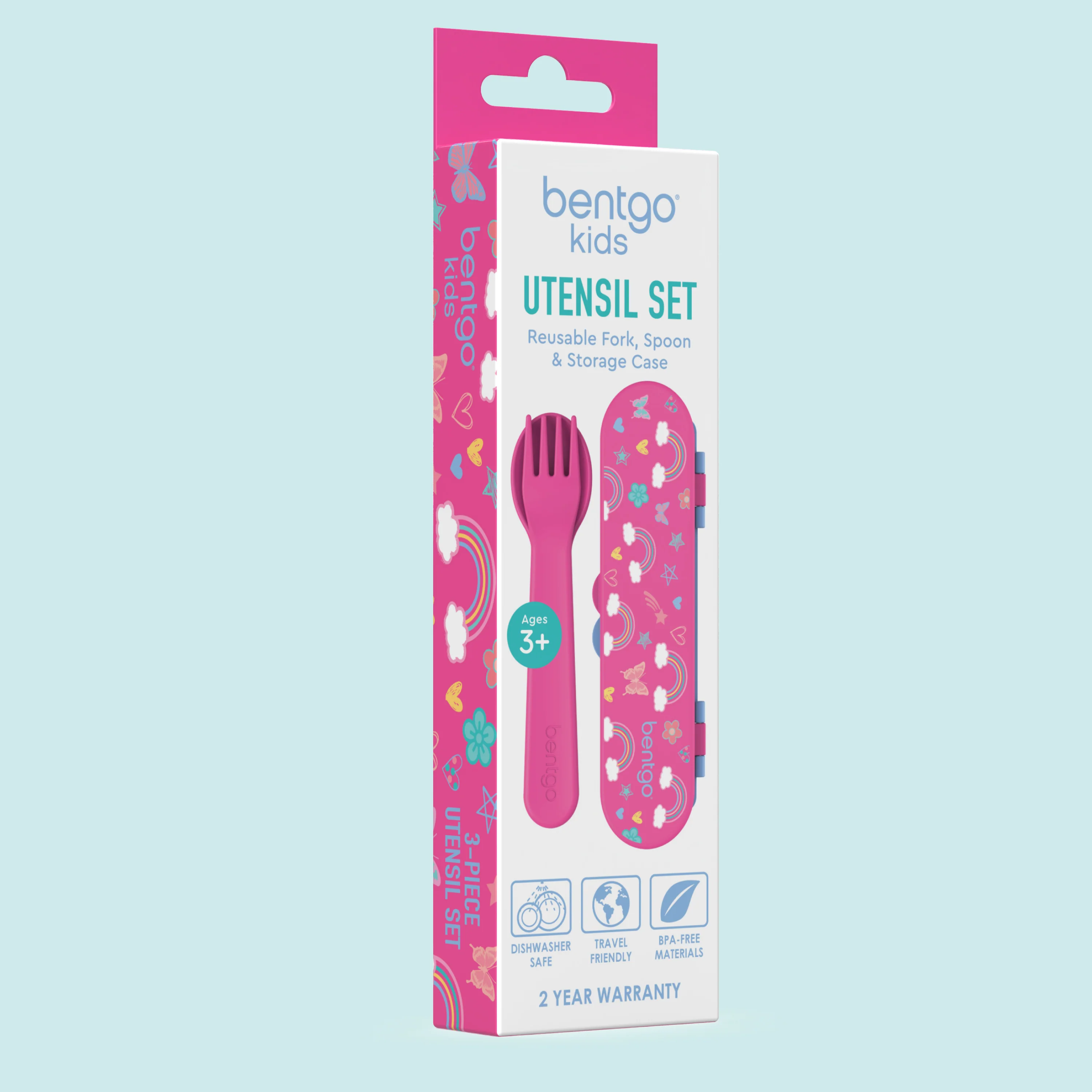 Bentgo Kids Utensil Set - Puppy Love - Image 42