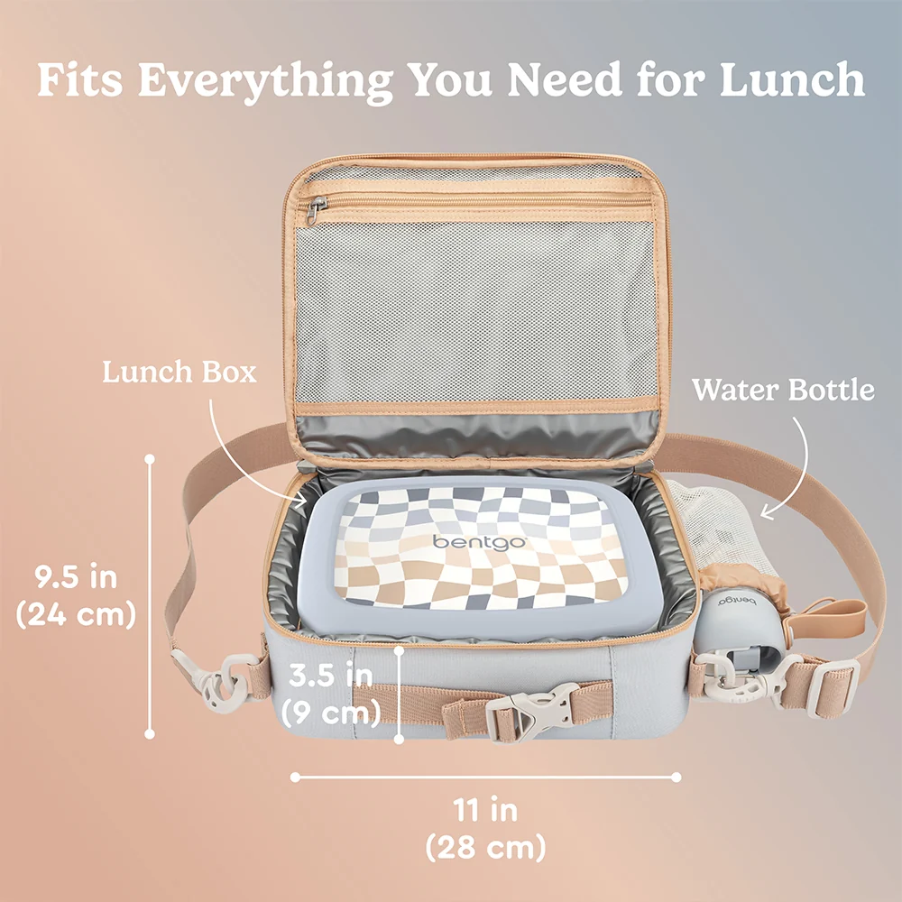 Bentgo Kids Whimsy & Wonder Prints Lunch Bag - Starry Sprinkle - Image 5